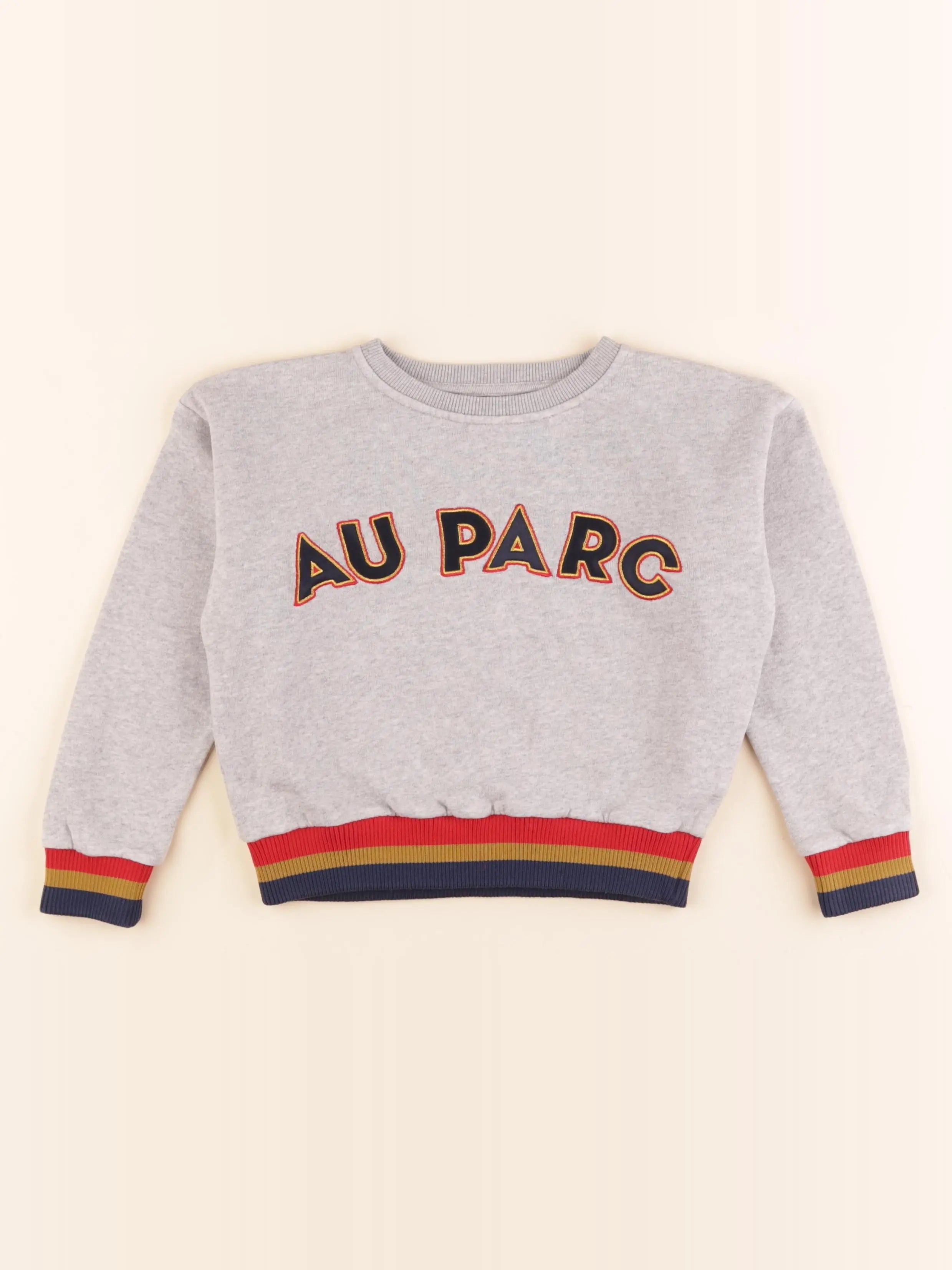 Blune - sweat gris - 6 ans