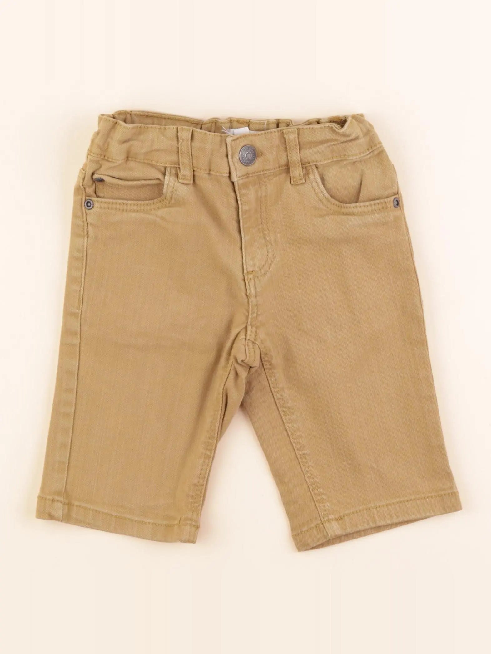 Vertbaudet - short jaune - 4 ans