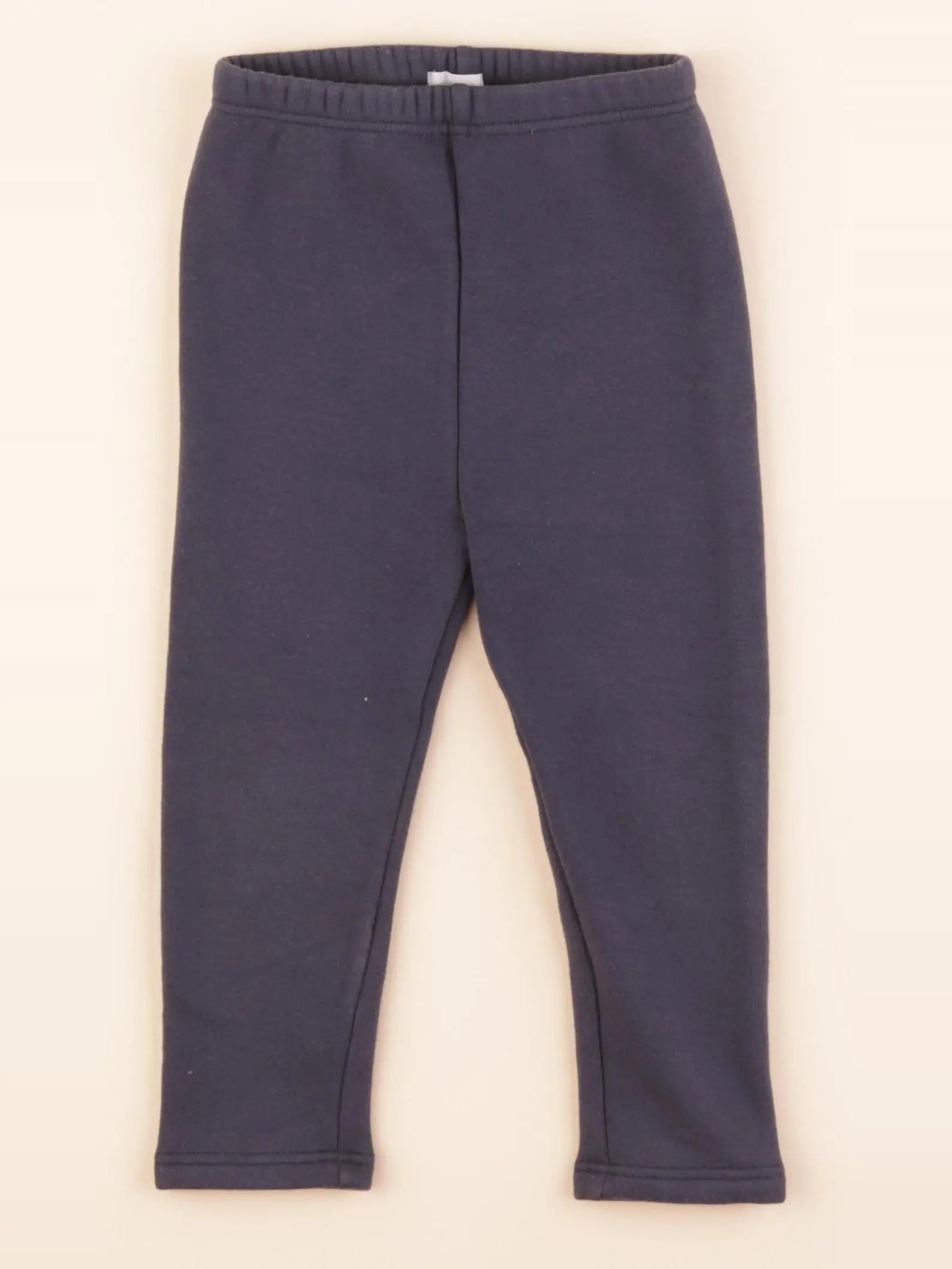 Vertbaudet - legging doublé bleu - 36 mois