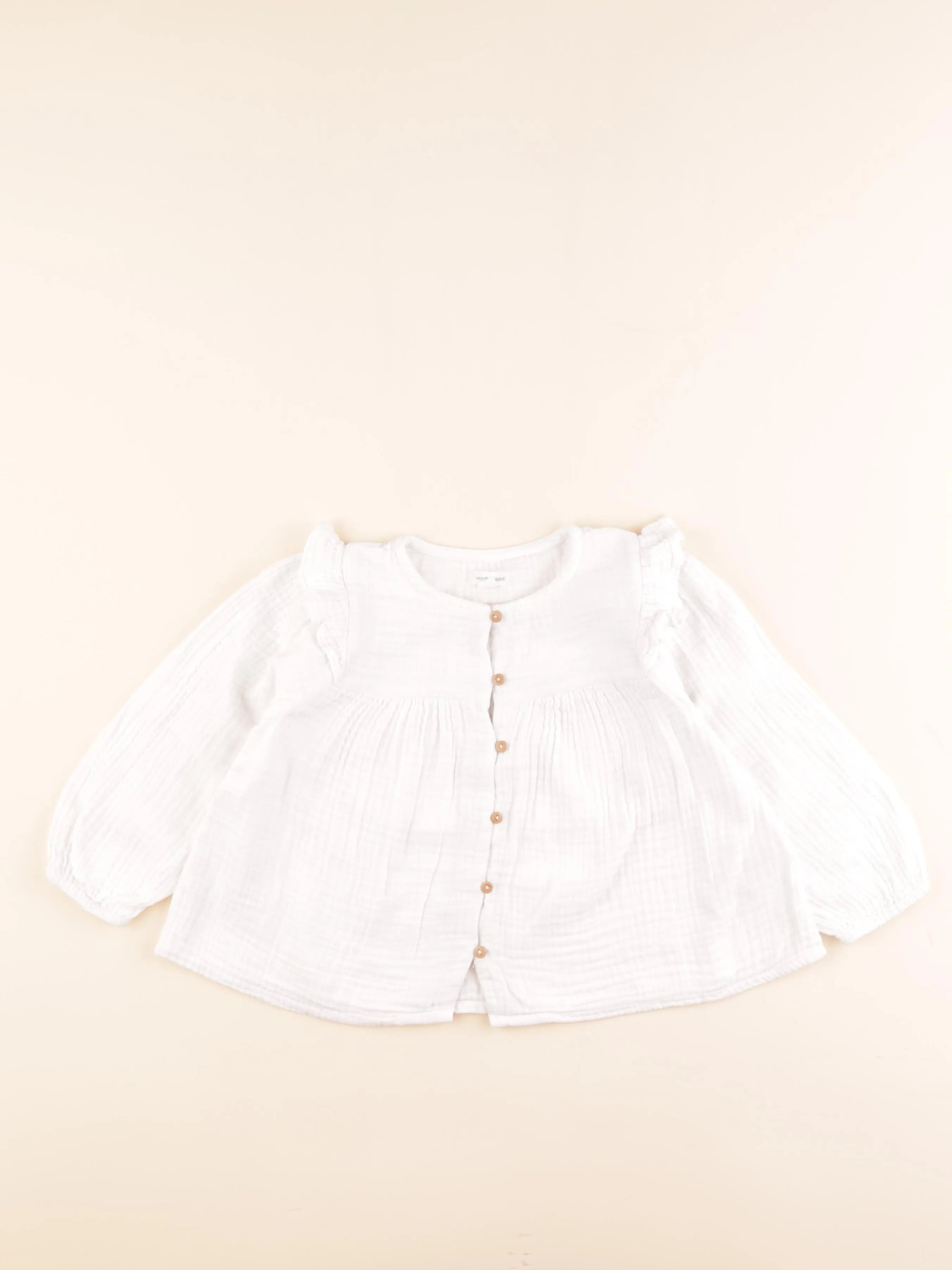 Vertbaudet - blouse blanc - 36 mois