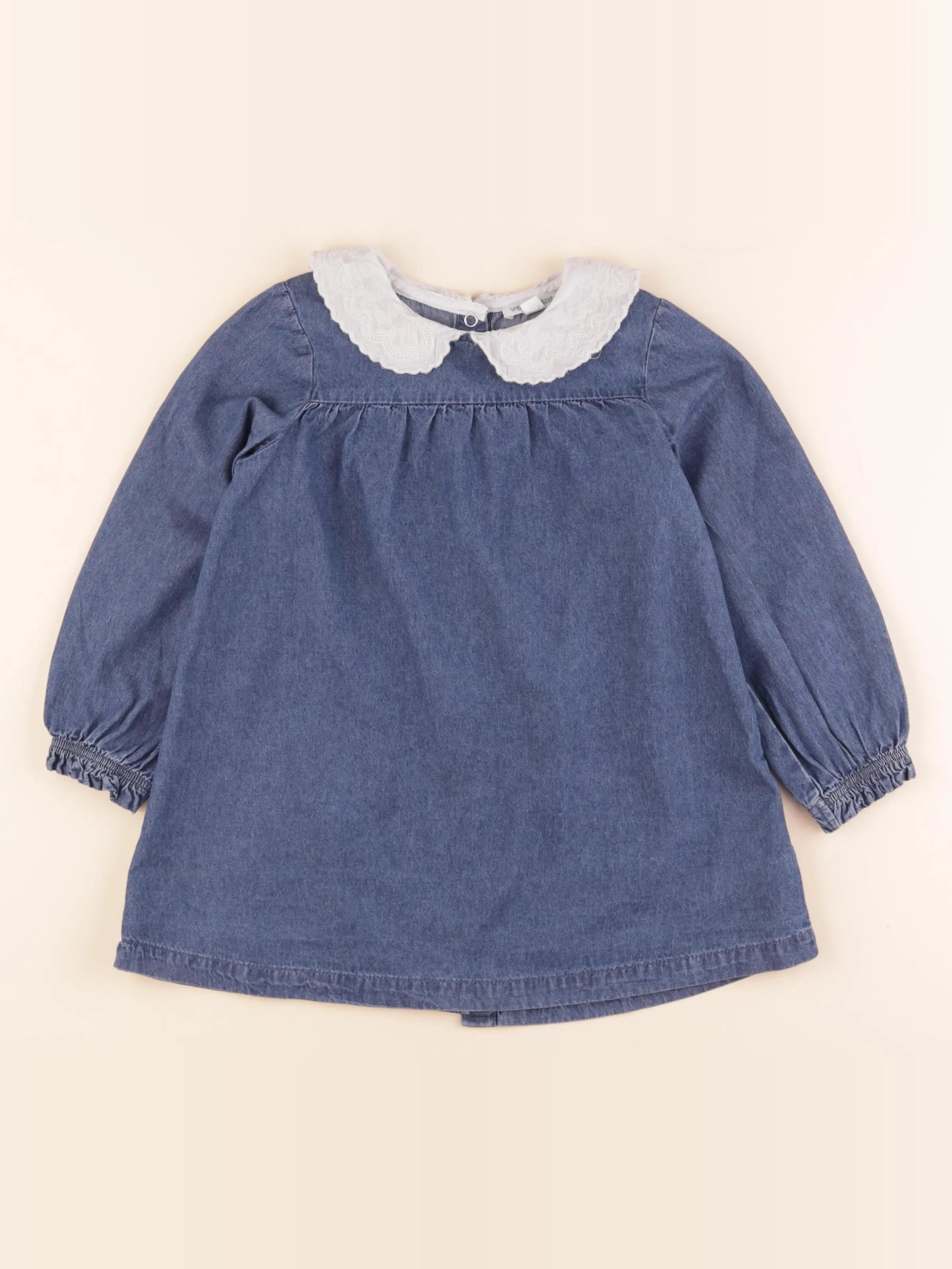 Vertbaudet - robe bleu - 36 mois