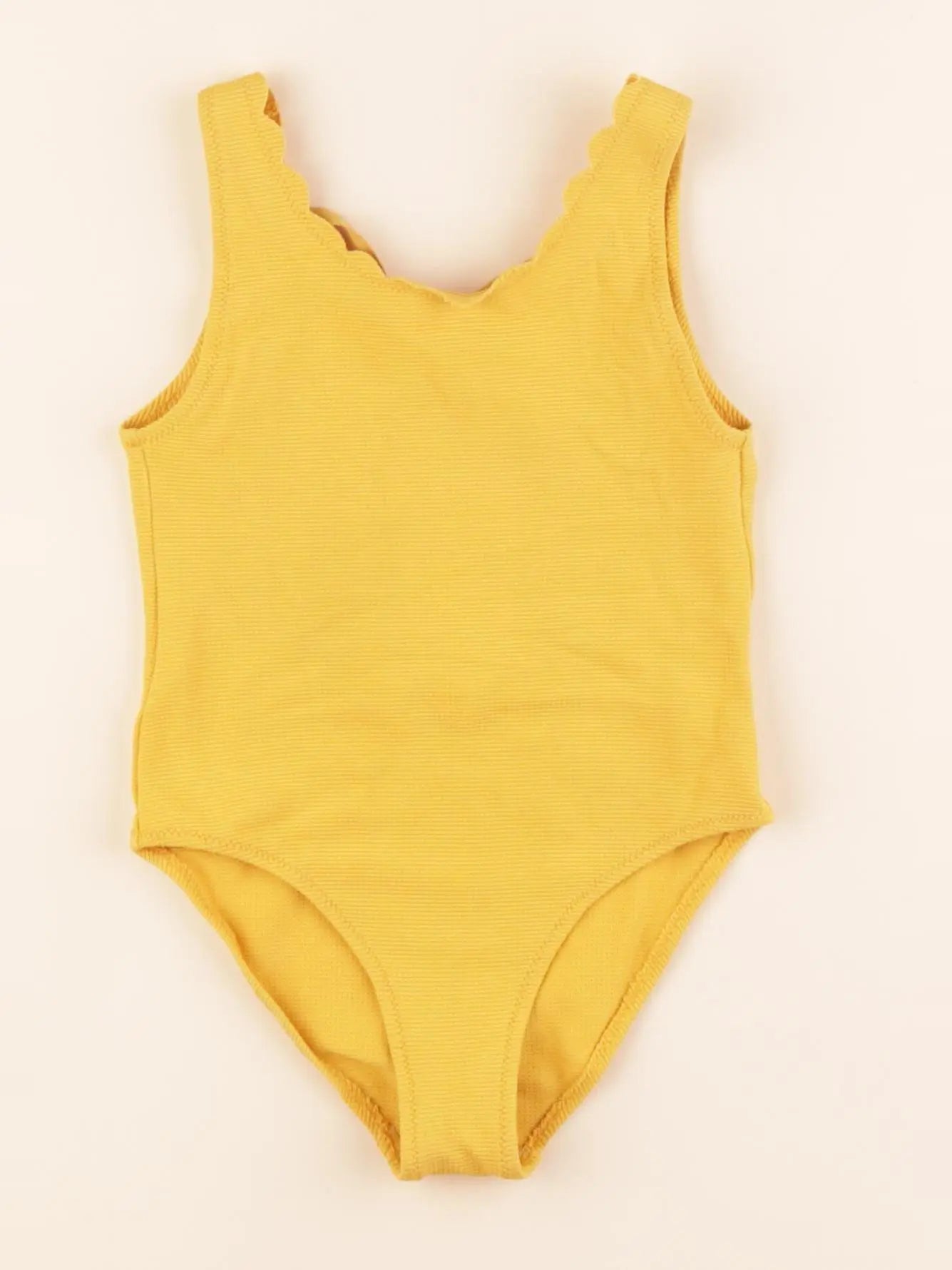Monoprix - maillot de bain jaune - 3 ans