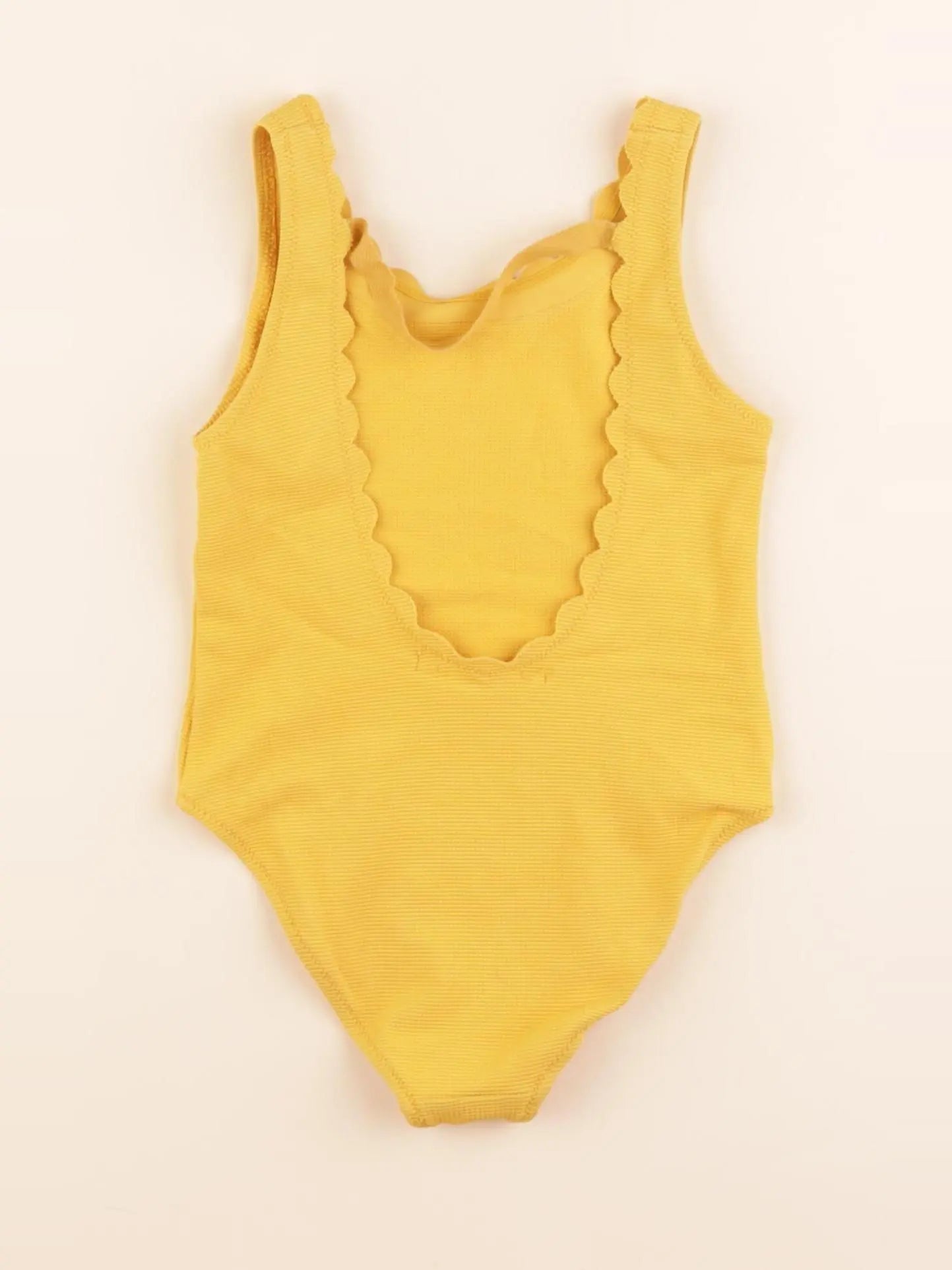 Monoprix - maillot de bain jaune - 3 ans