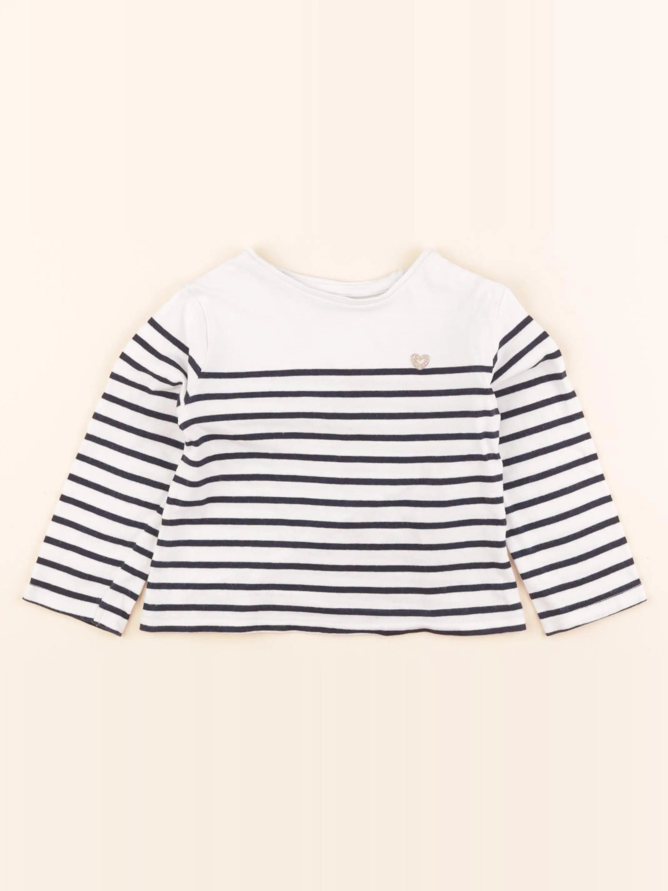 Vertbaudet - tee-shirt blanc - 3 ans
