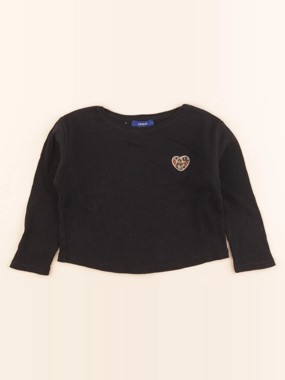 Okaidi - tee-shirt noir - 3 ans