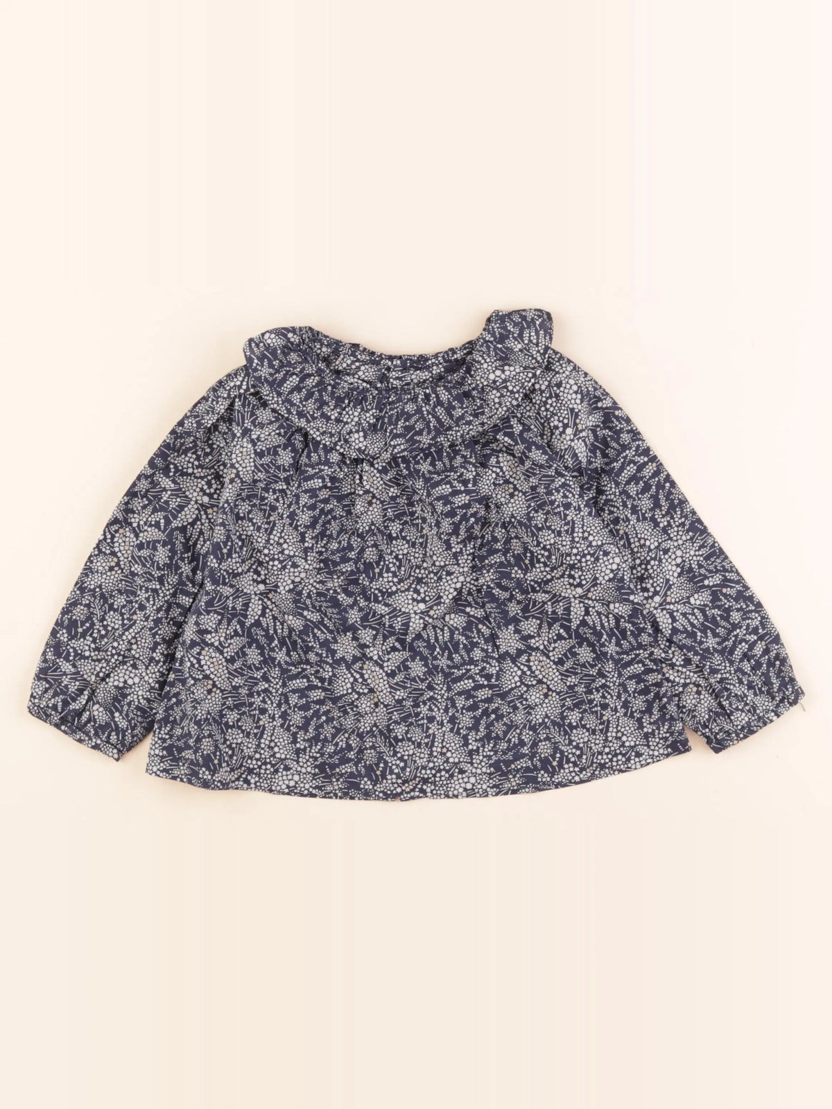 Jacadi - blouse bleu - 36 mois