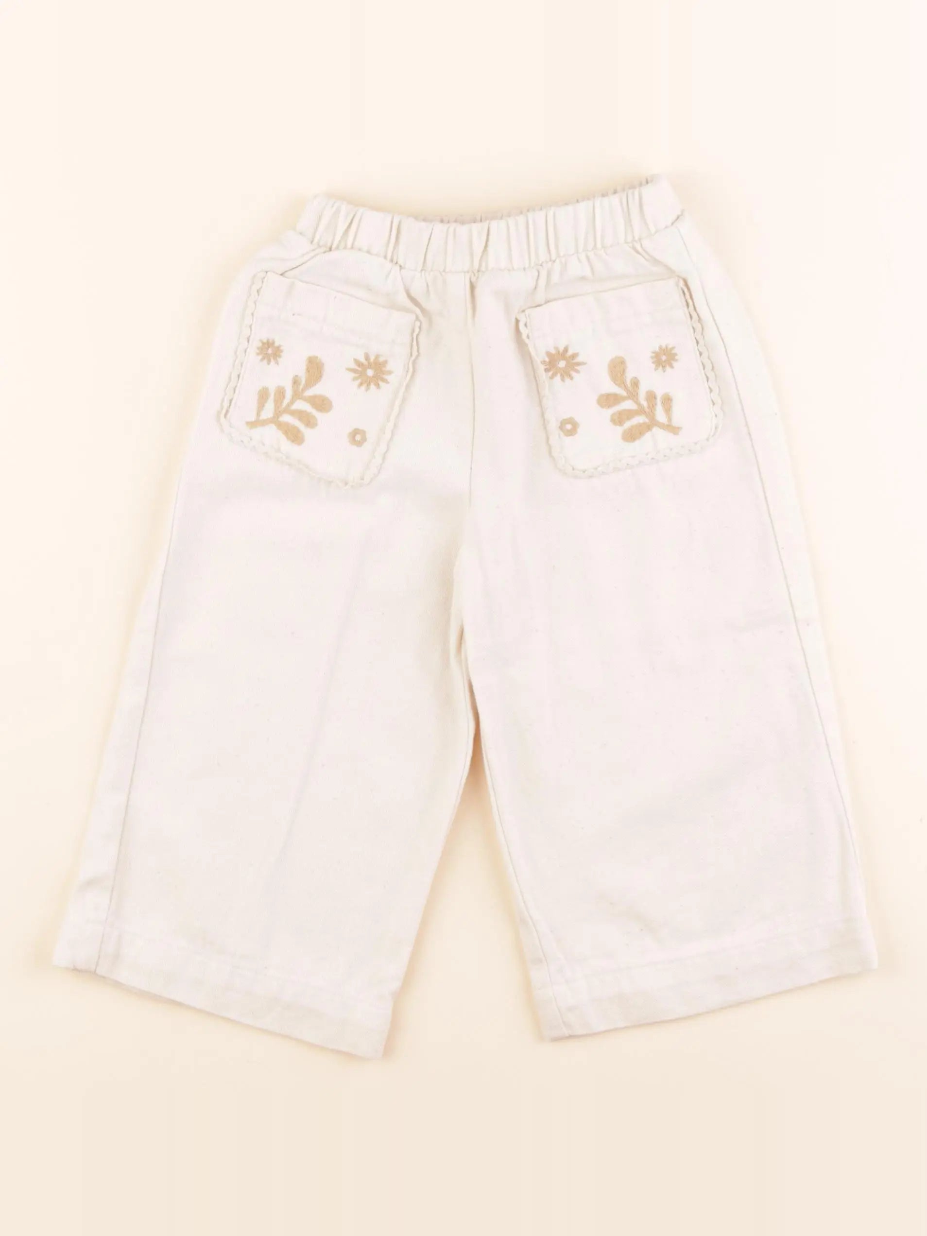 Zara - jean beige - 2 ans