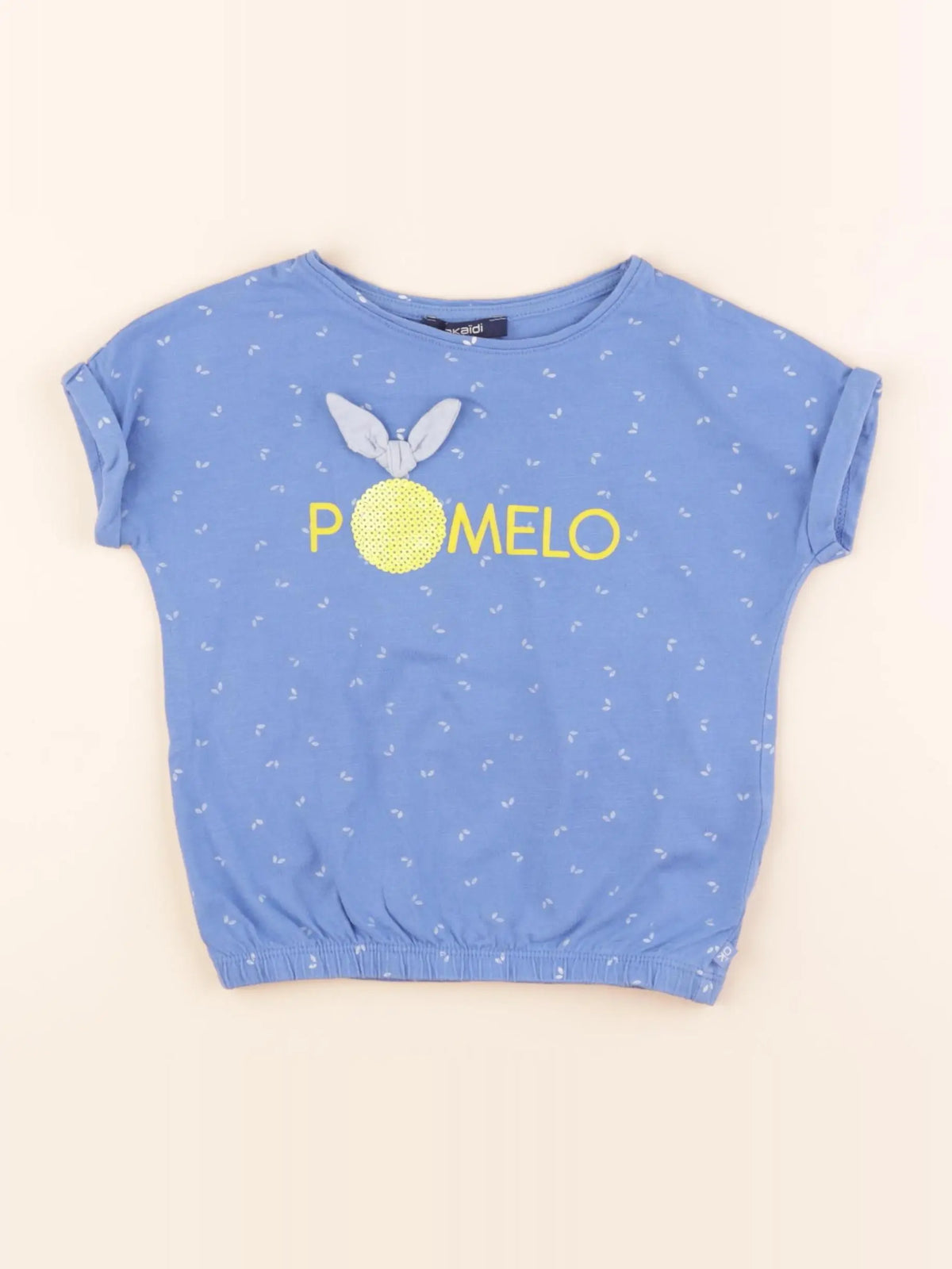 Okaidi - tee-shirt bleu - 4 ans