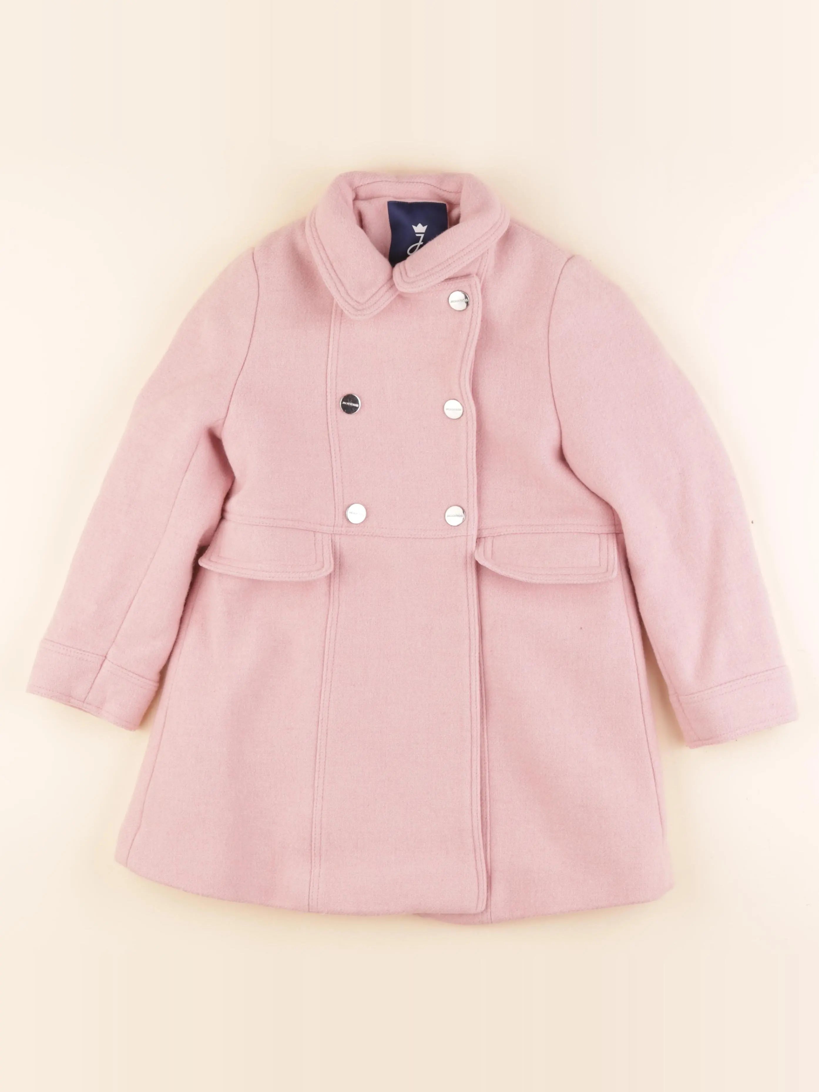 Jacadi - manteau rose - 8 ans