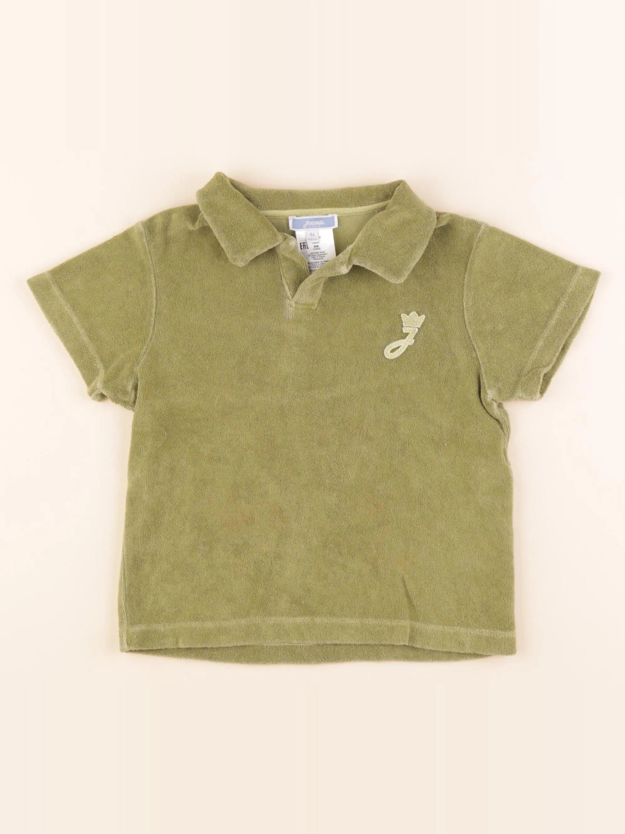Jacadi - polo vert - 4 ans