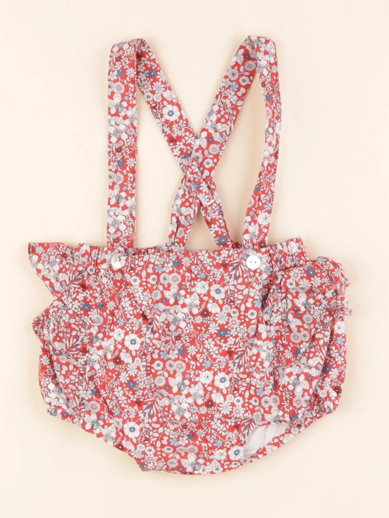 Jacadi - bloomer liberty rouge - 6 mois