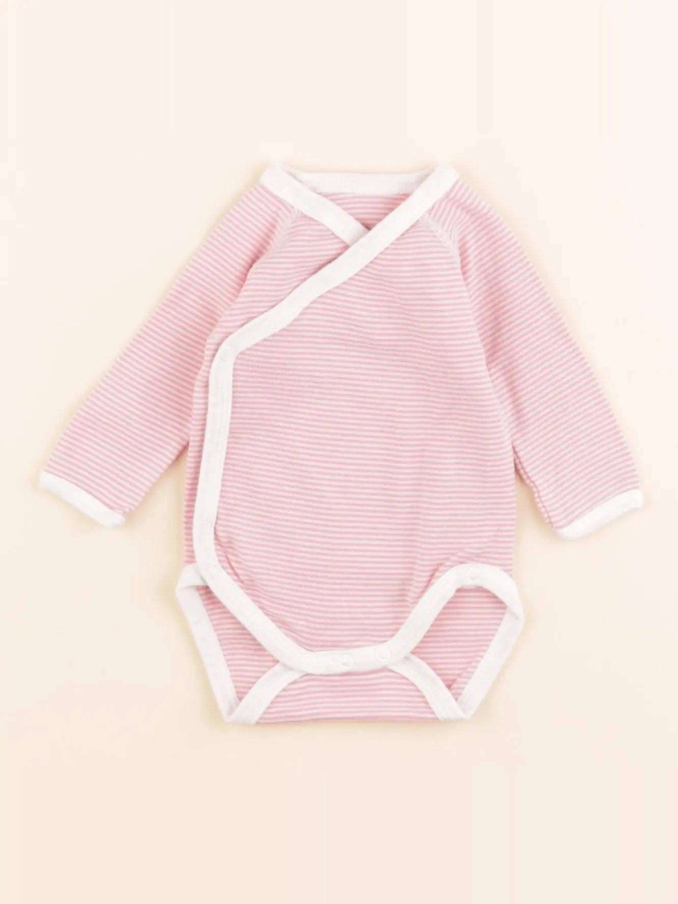 Petit Bateau - body rose - 1 mois
