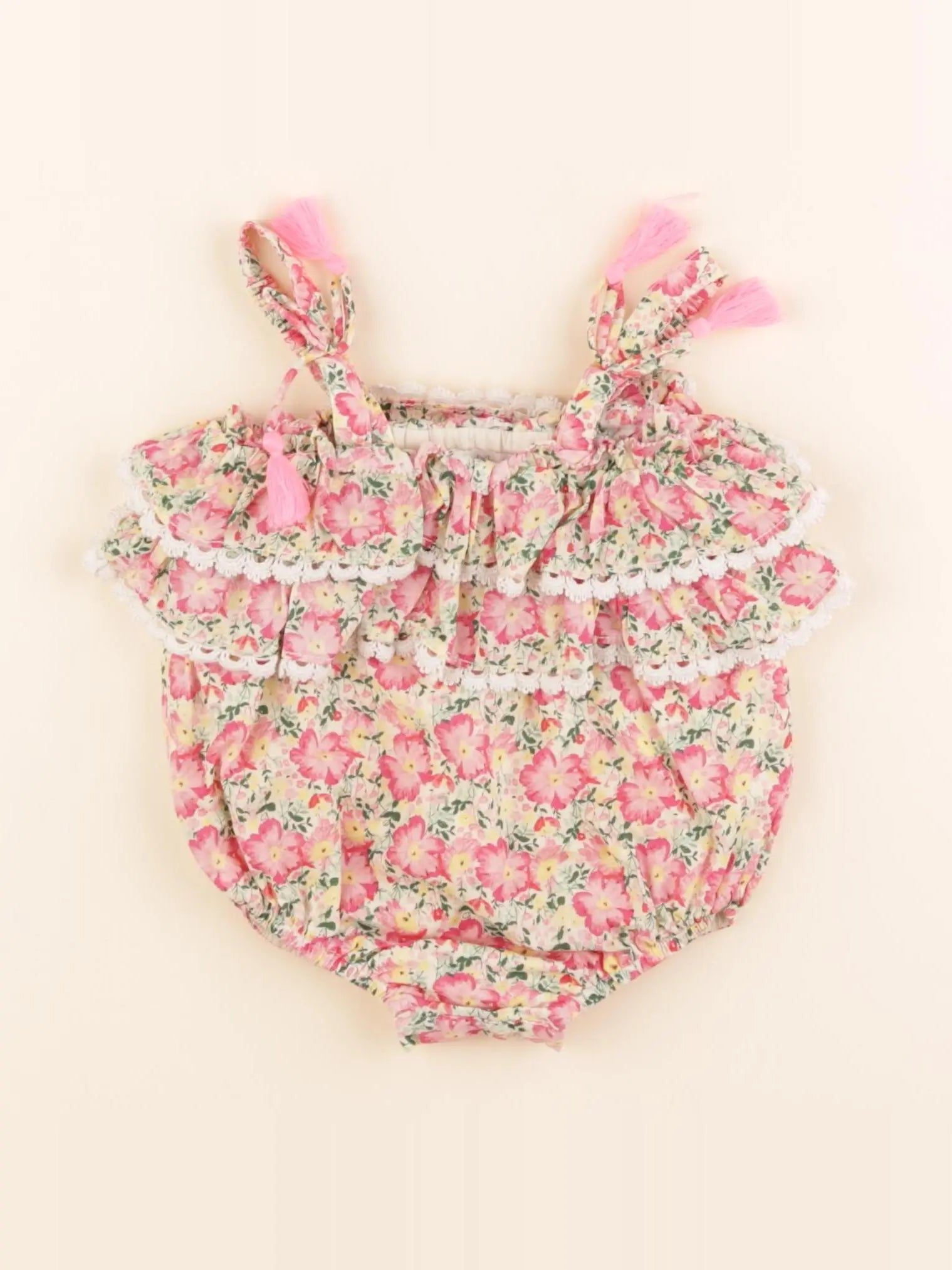 Louise Misha - combinaison rose - 6 mois
