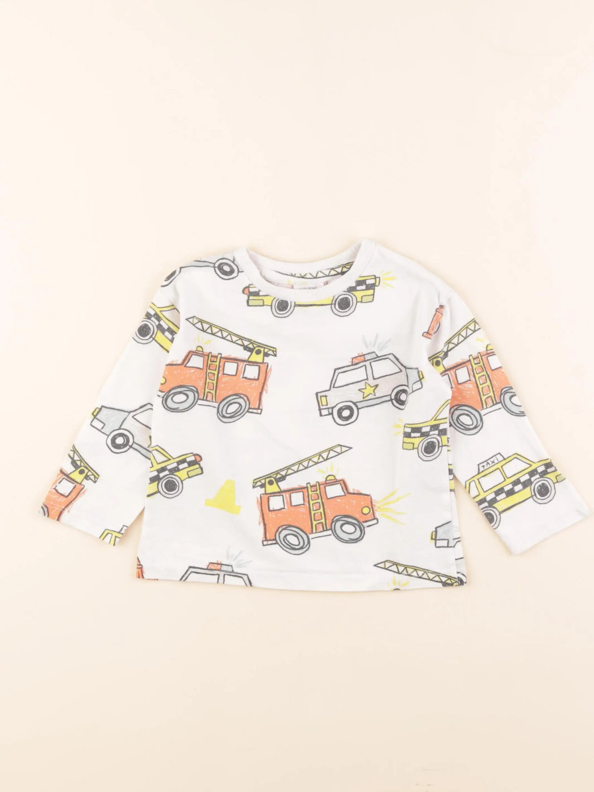Zara - tee-shirt blanc, multicolore - 9/12 mois