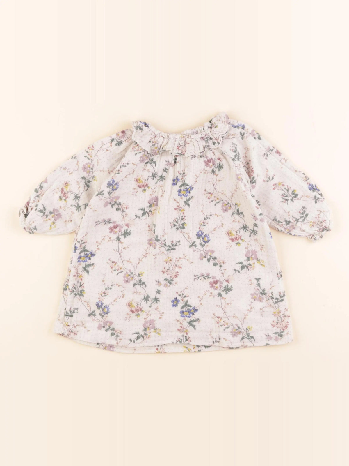 Bonton - robe gris - 12 mois