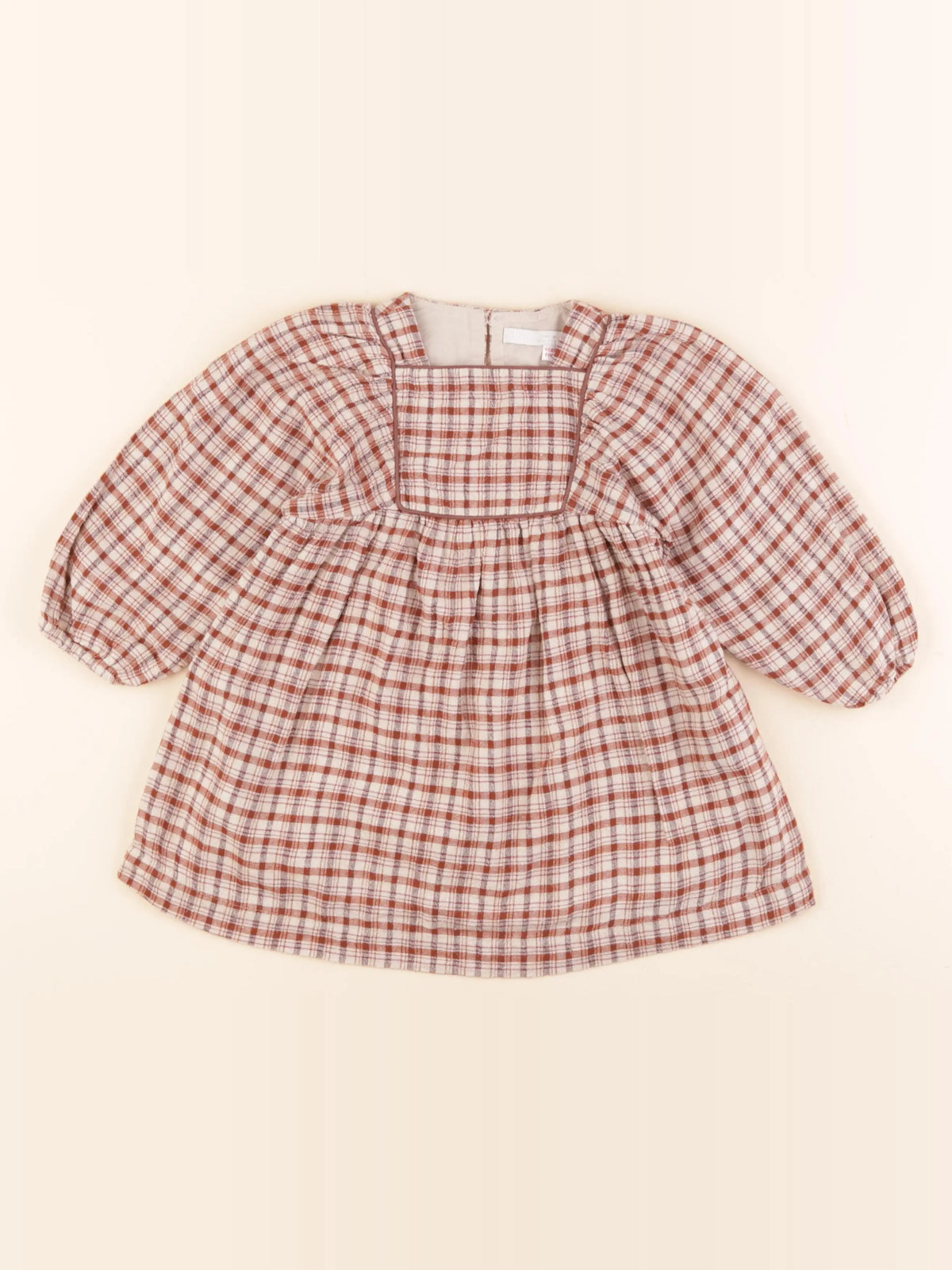 Zara - robe marron - 3 ans