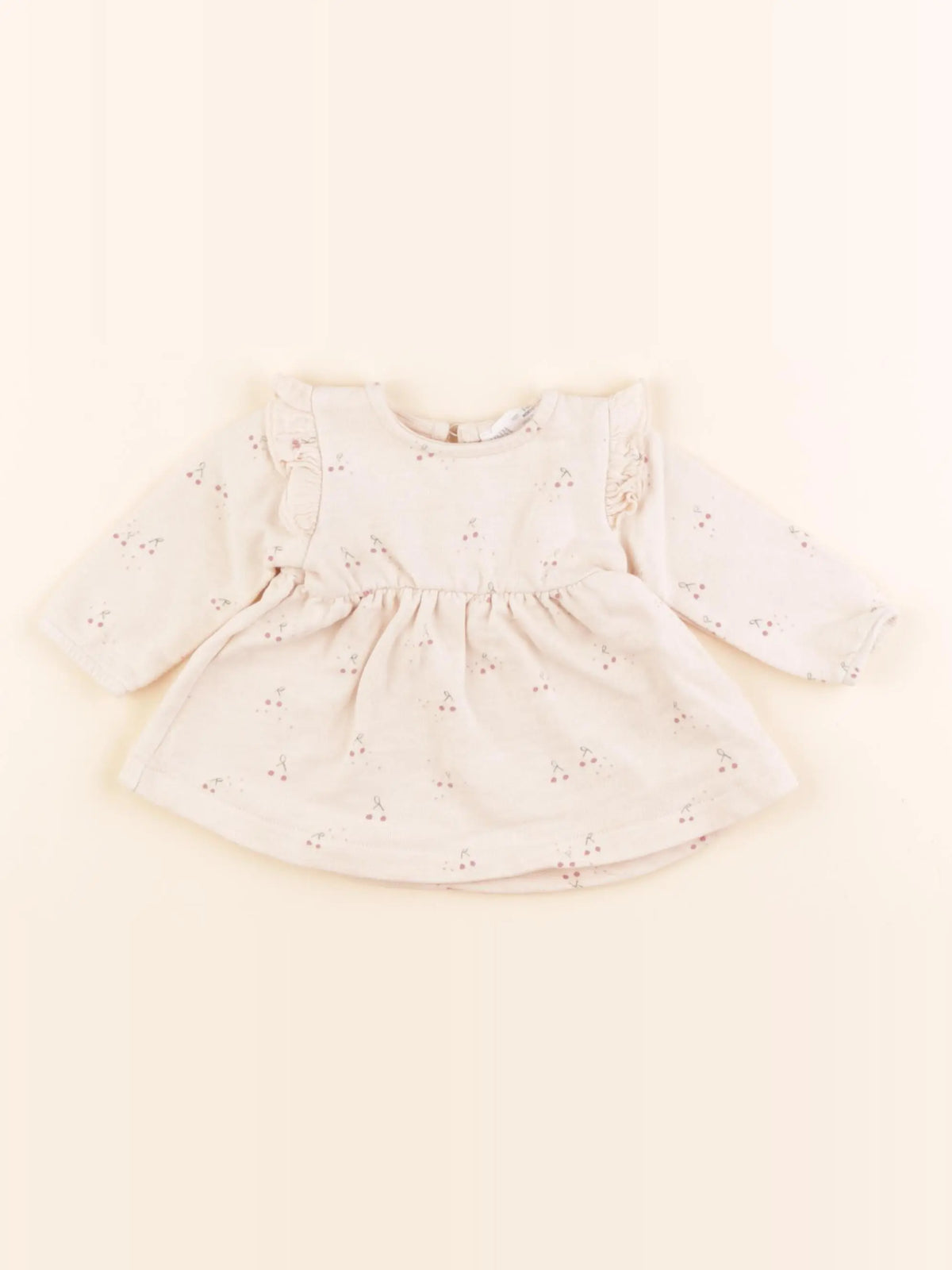 Zara - robe beige - 1/3 mois