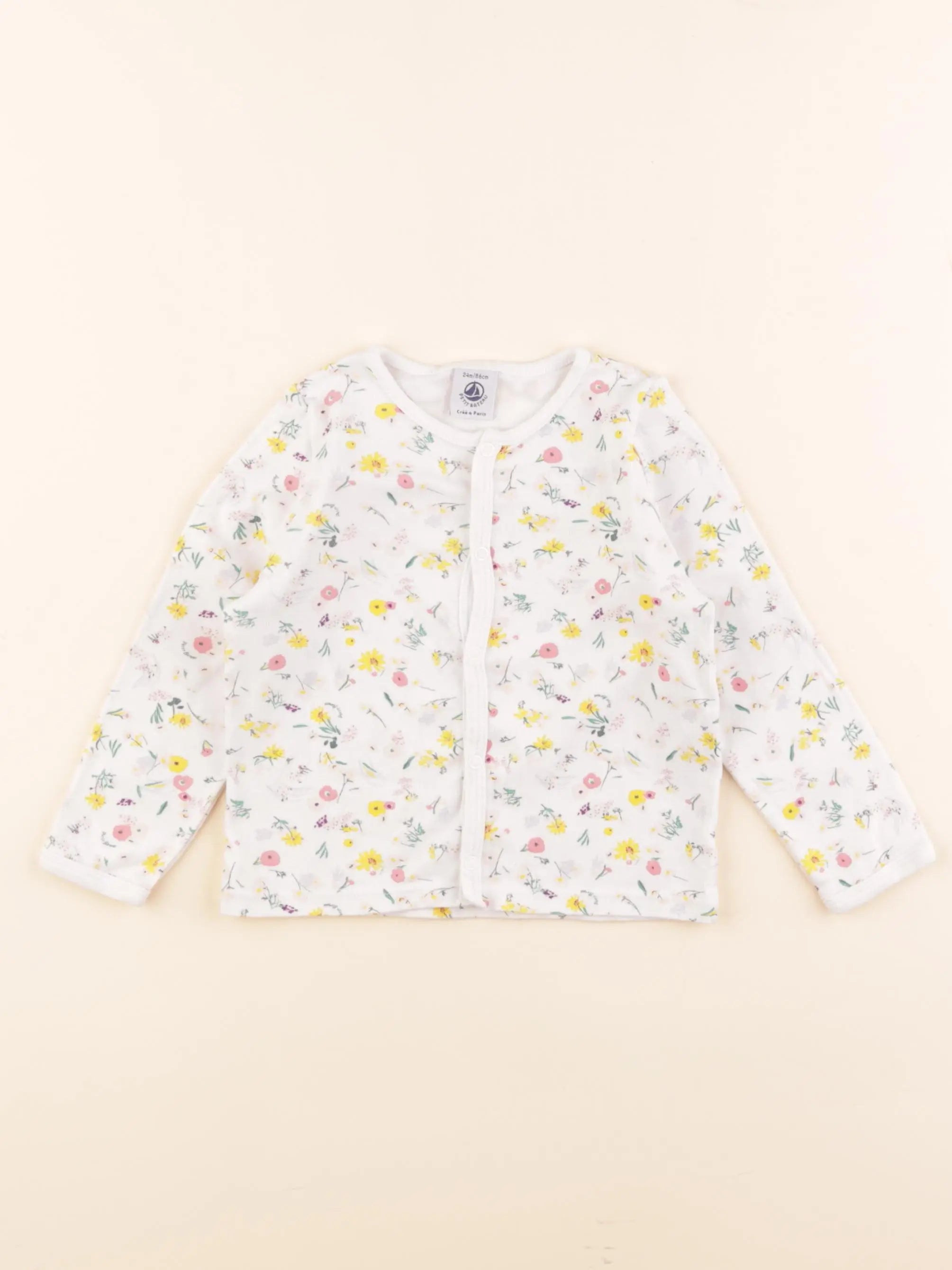 Petit Bateau - tee-shirt multicolore - 24 mois