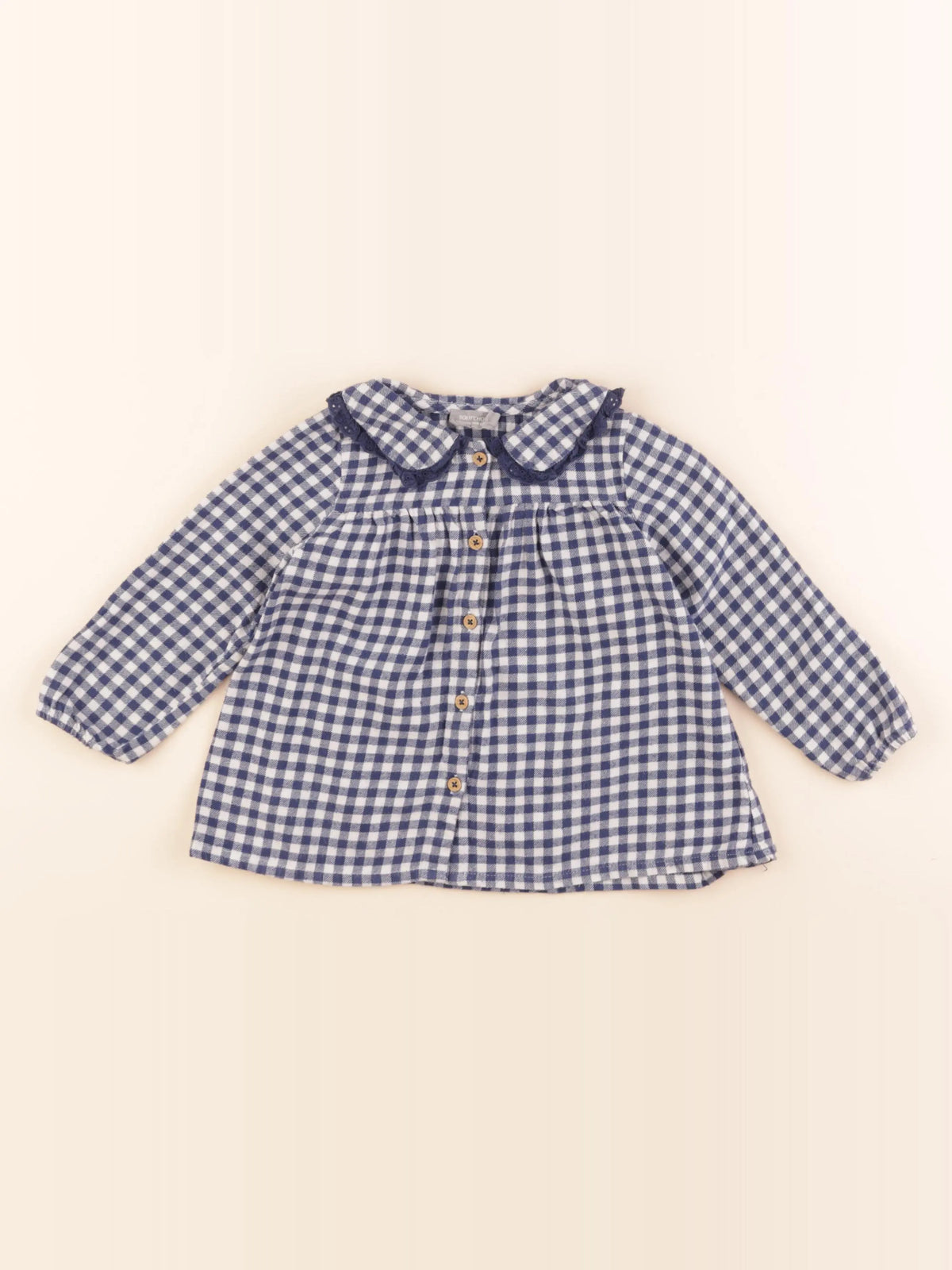 Boutchou - blouse bleu - 24 mois