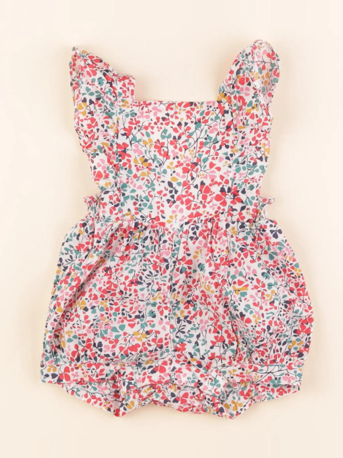 Jacadi - combinaison liberty multicolore - 6 mois