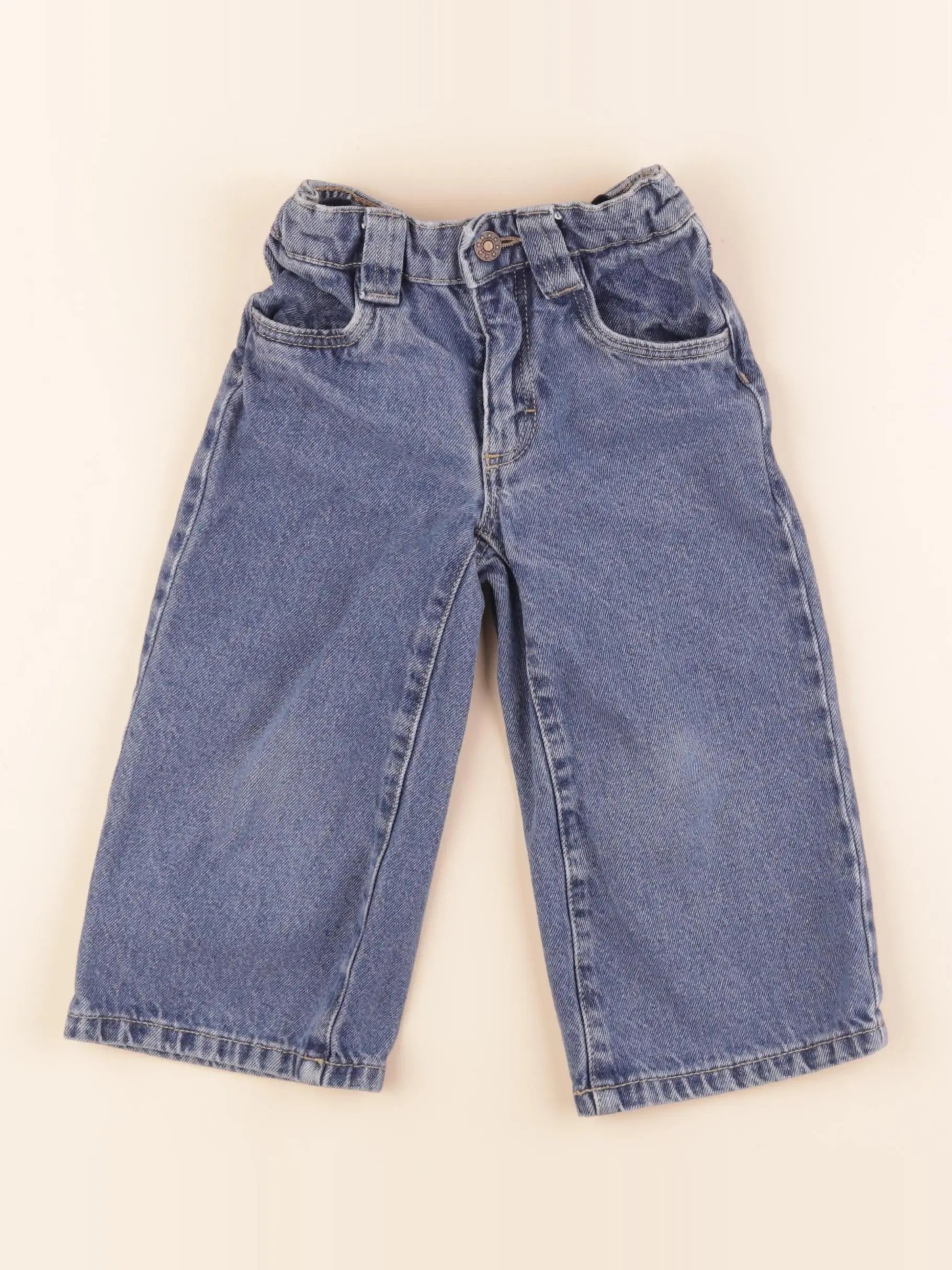 Monoprix - jean bleu - 3 ans