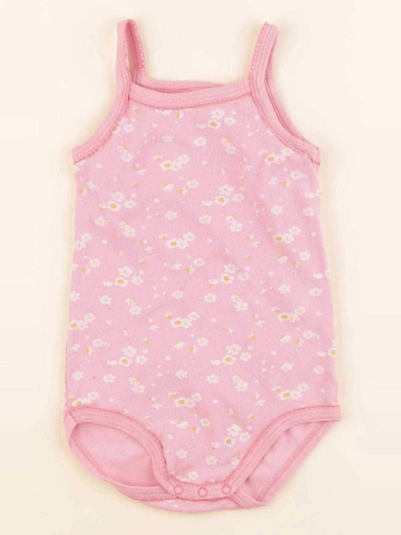 Petit Bateau - body rose - 24 mois
