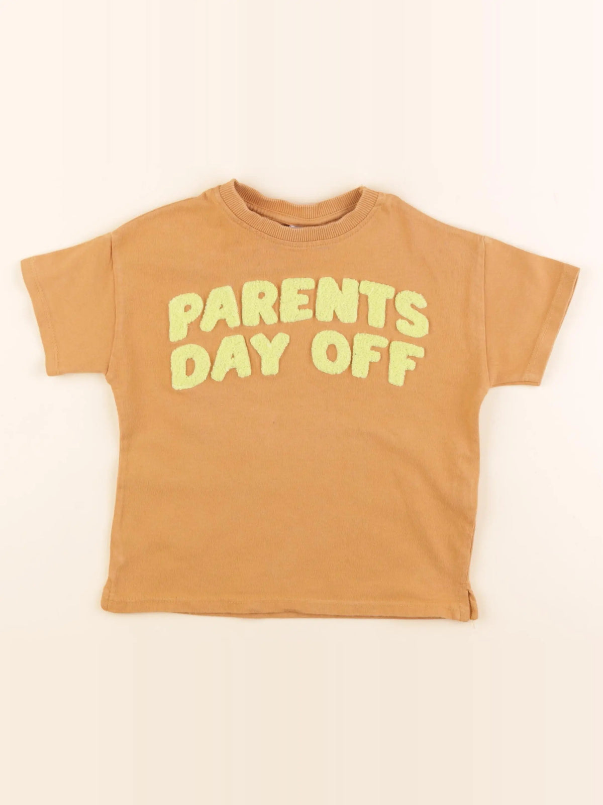 Zara - tee-shirt marron - 4 ans