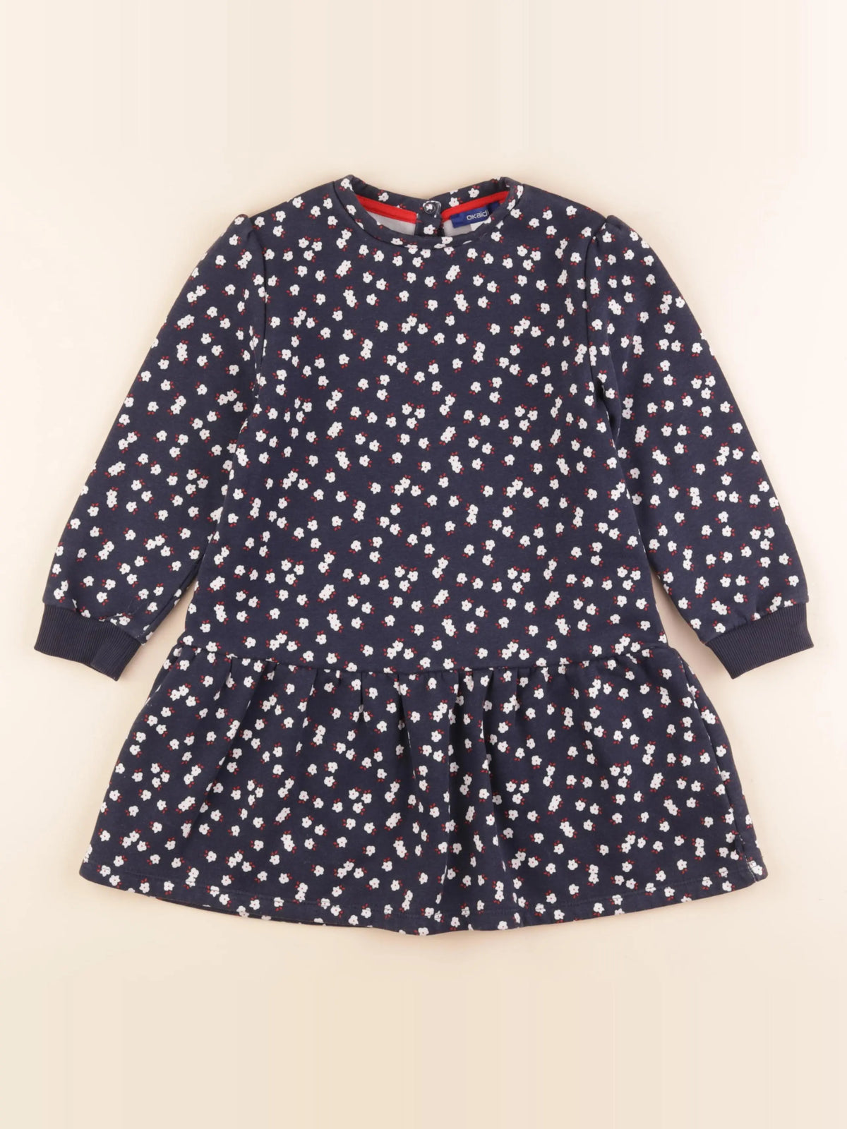 Okaidi - robe bleu - 5 ans