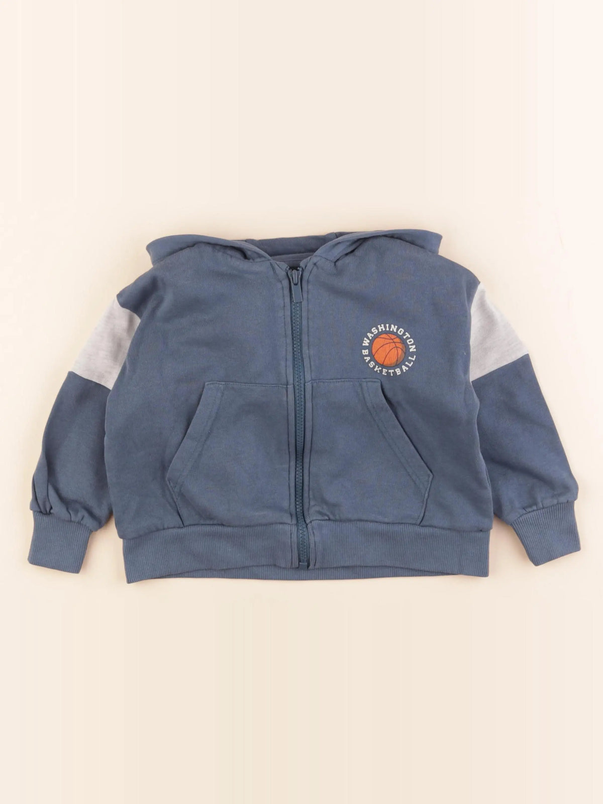 Vertbaudet - sweat bleu - 3 ans