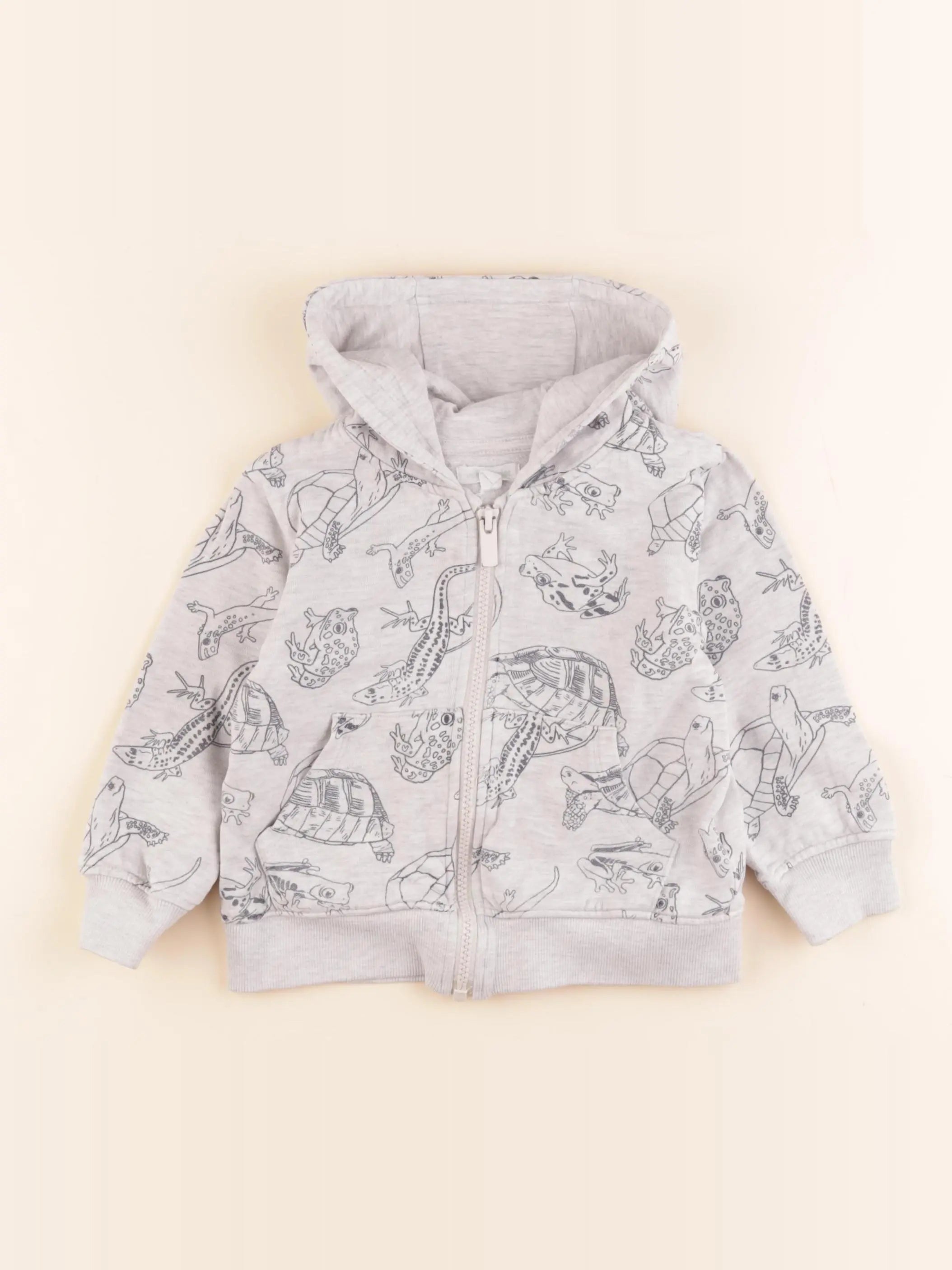Vertbaudet - sweat gris - 3 ans