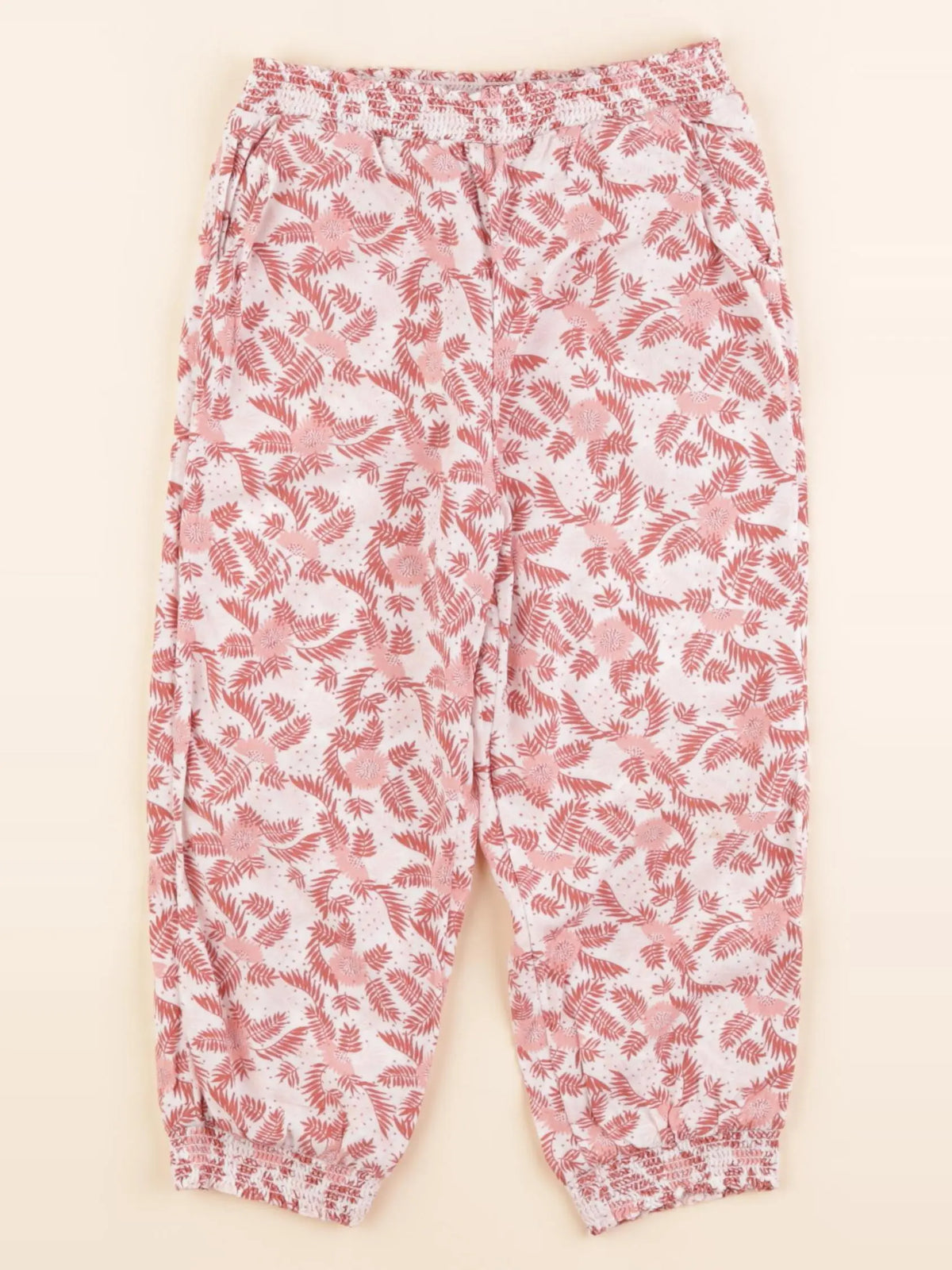 Vertbaudet - pantalon rose - 6 ans