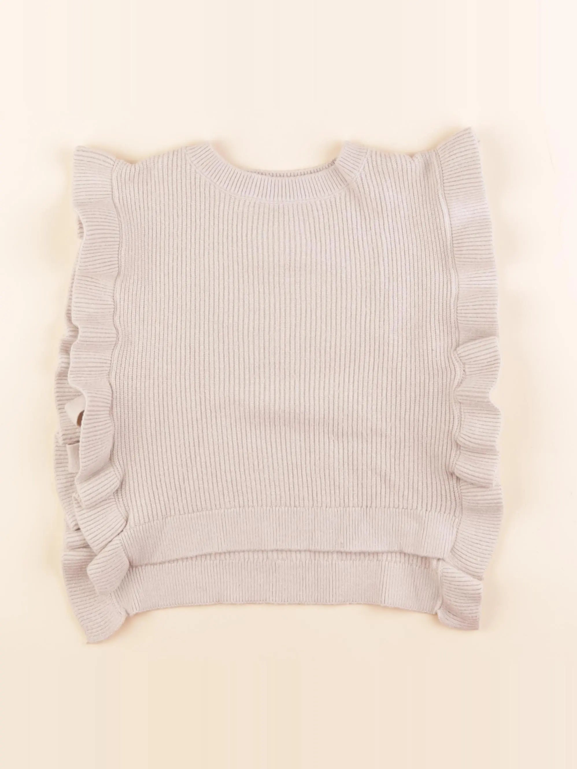 Vertbaudet - pull marron - 6 ans