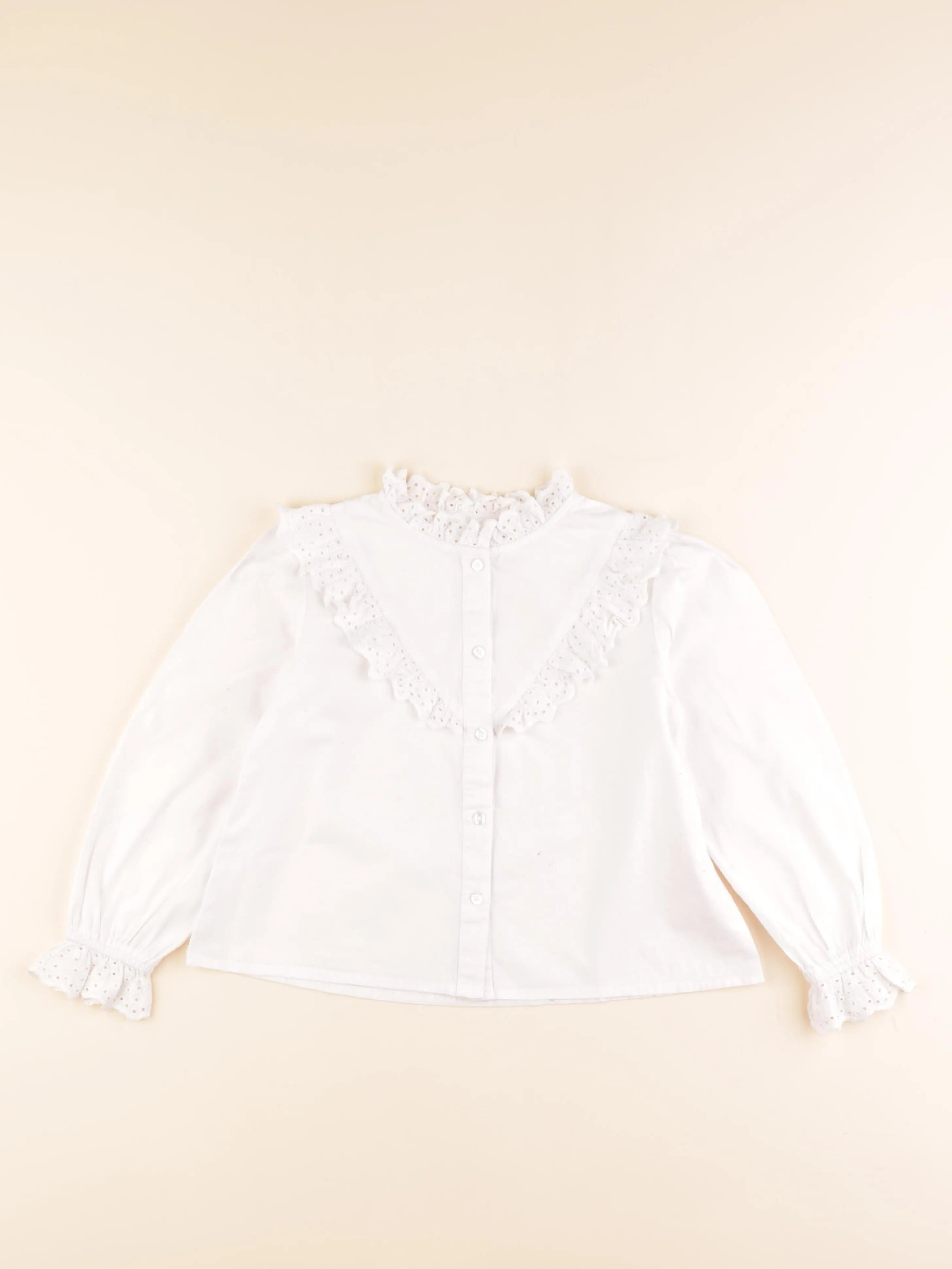 Vertbaudet - blouse blanc - 6 ans