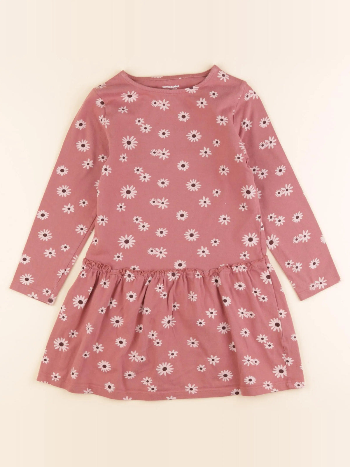 Vertbaudet - robe rose - 6 ans