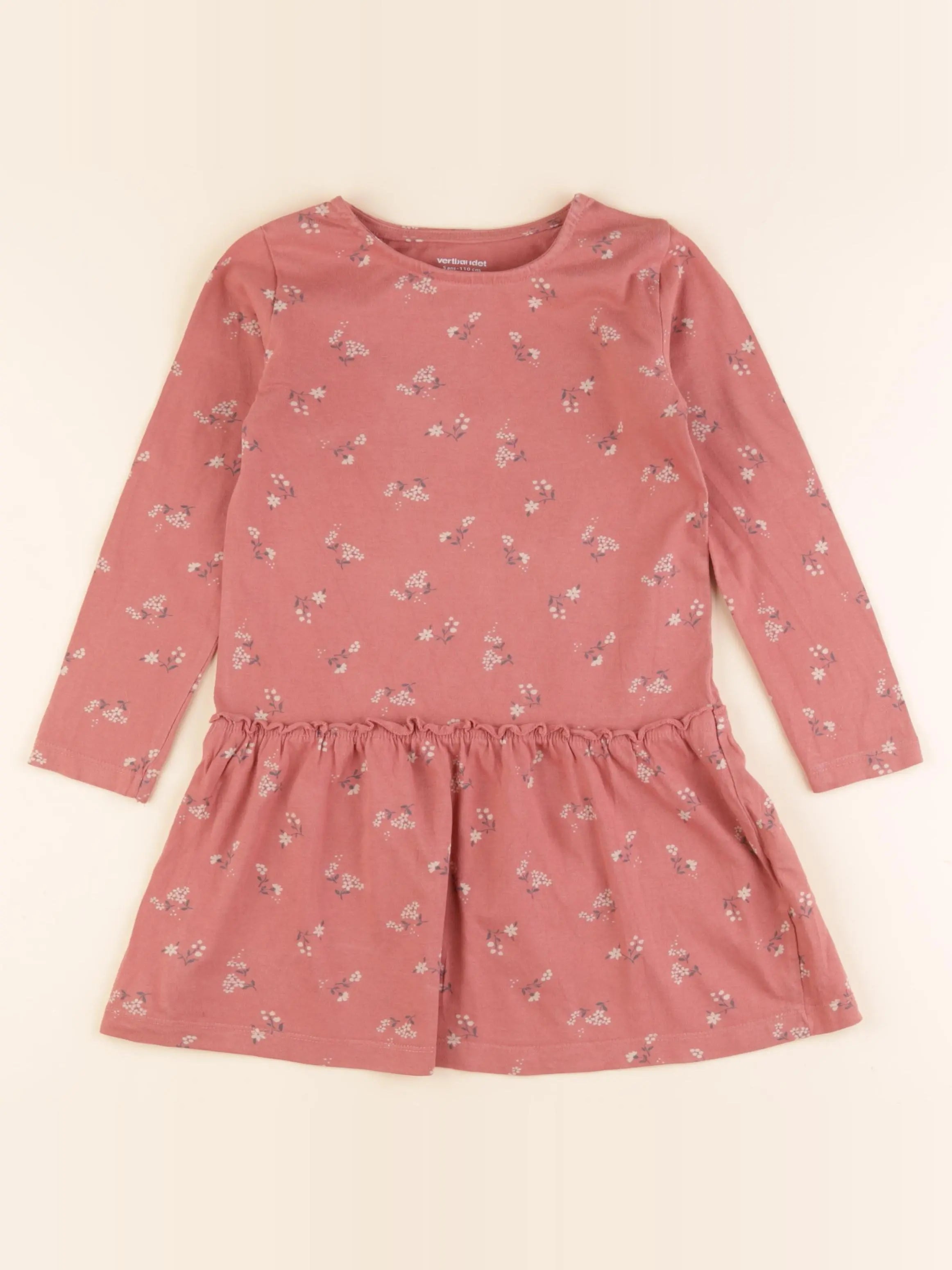 Vertbaudet - robe rose - 5 ans
