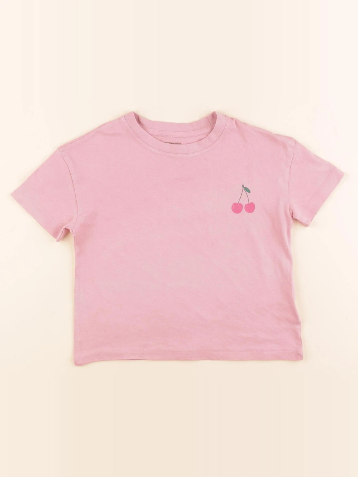 Vertbaudet - tee-shirt rose - 5 ans