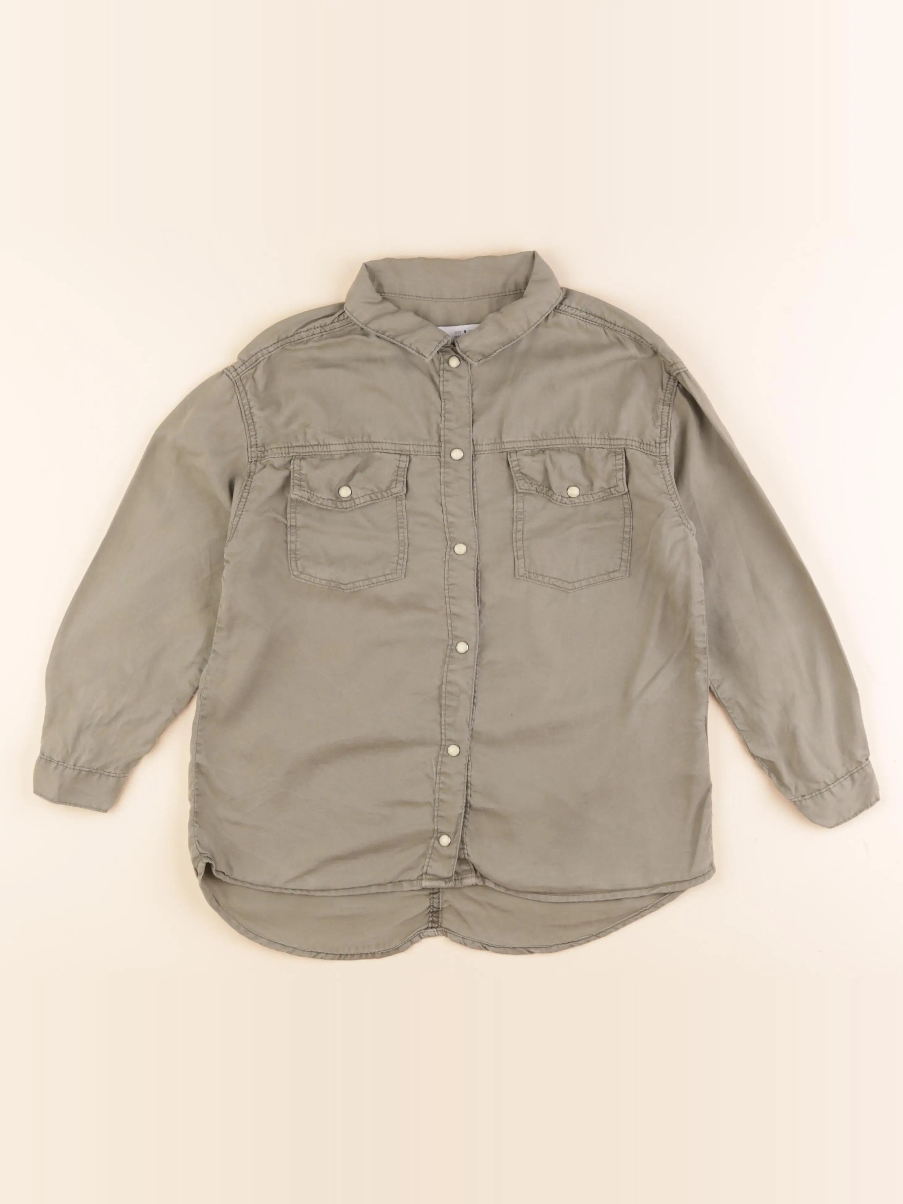 Zara - blouse vert - 9 ans