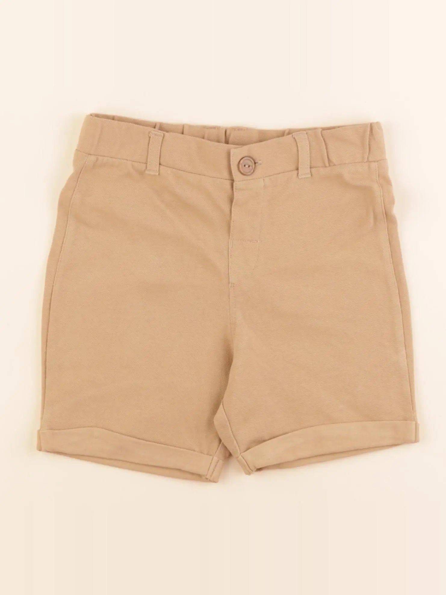 H&M - short marron - 3/4 ans