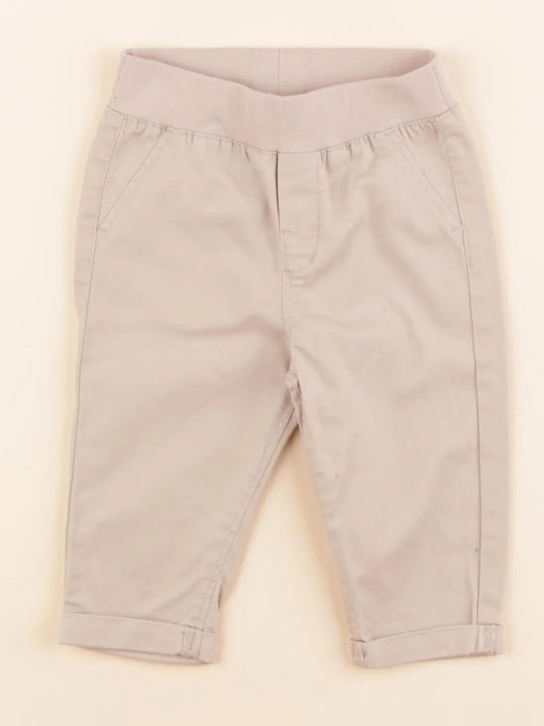 H&M - jegging marron - 2/4 mois