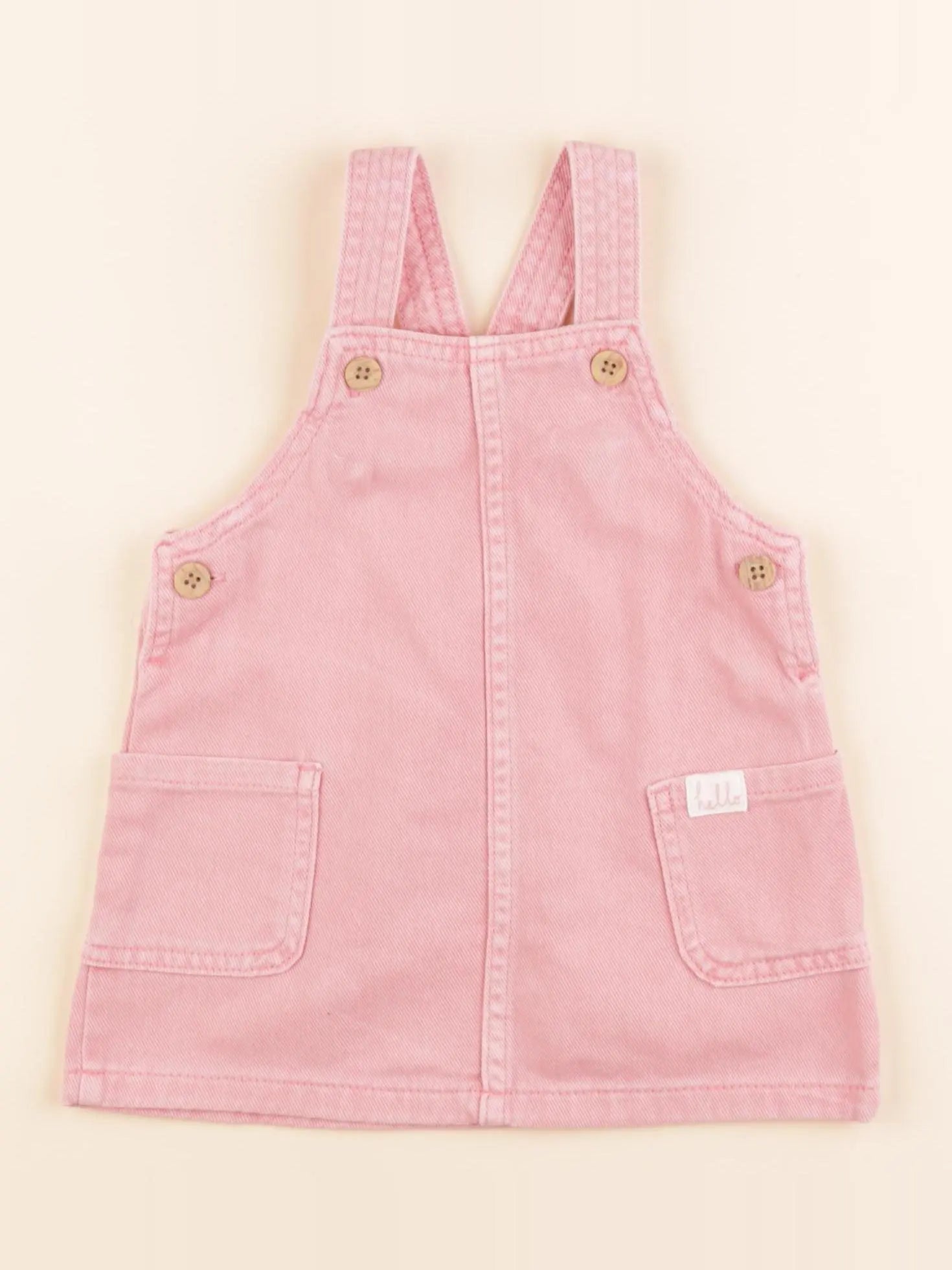 H&M - robe rose - 4/6 mois