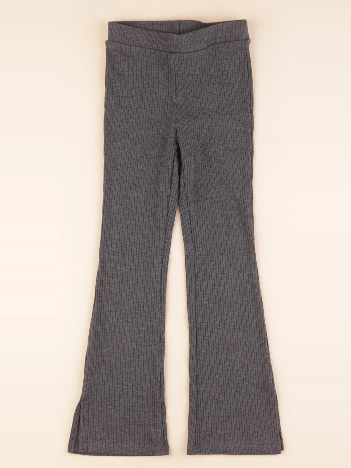 H&M - legging gris - 7/8 ans