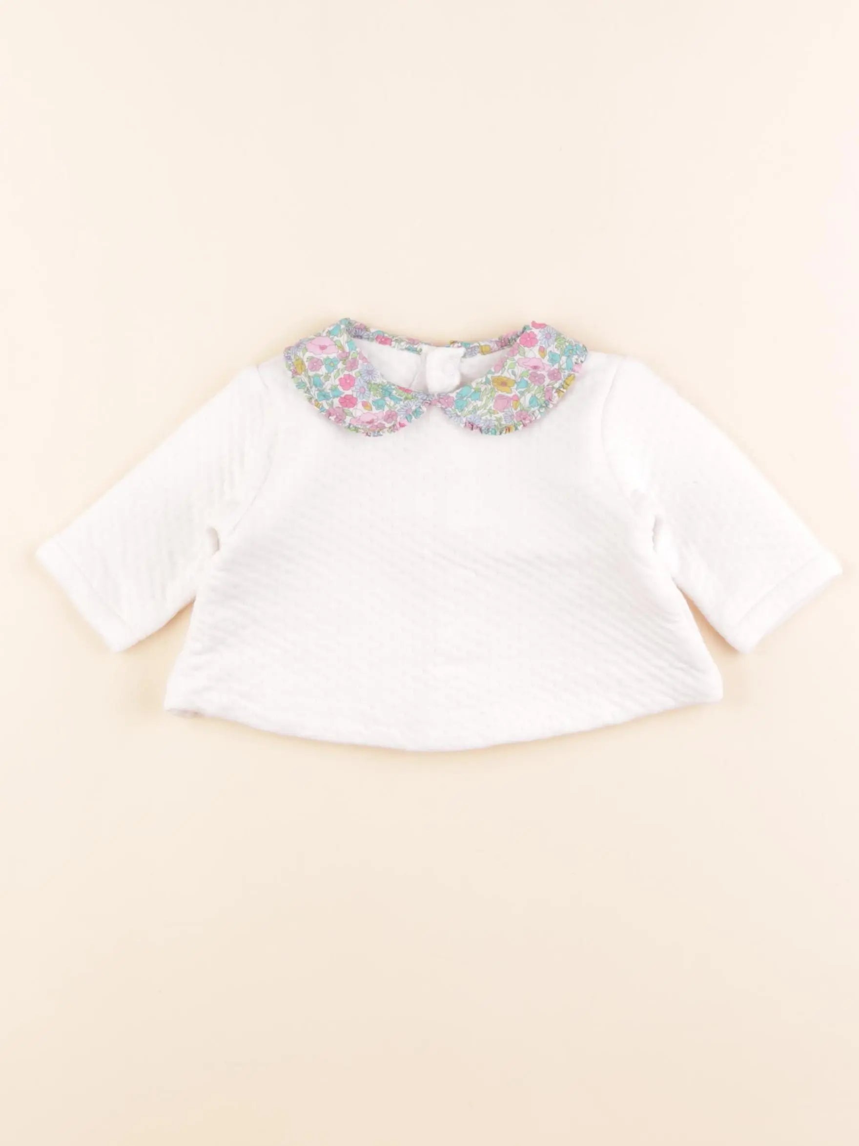 Jacadi - sweat blanc, multicolore - 3 mois