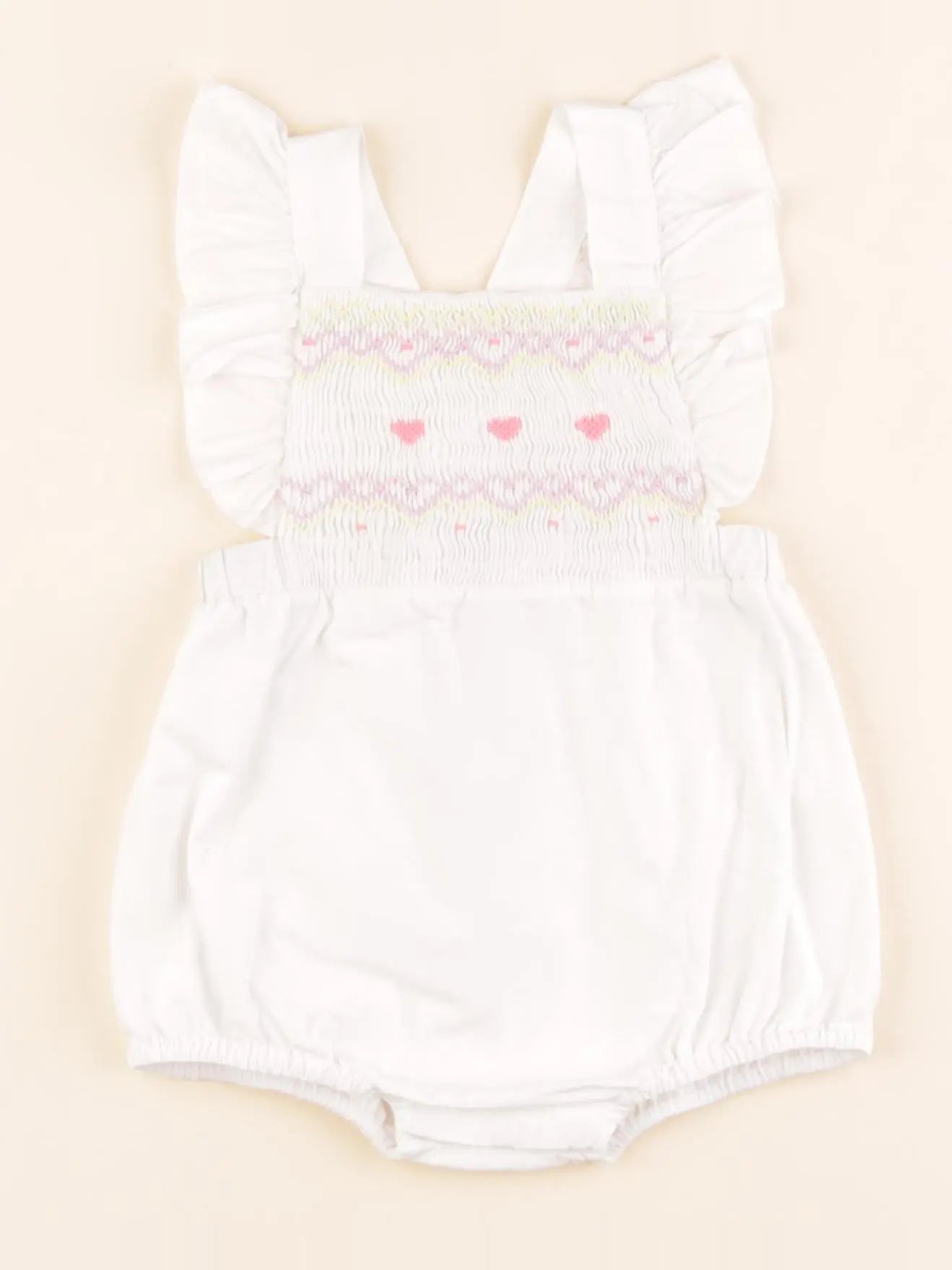 Jacadi - combinaison blanc - 6 mois