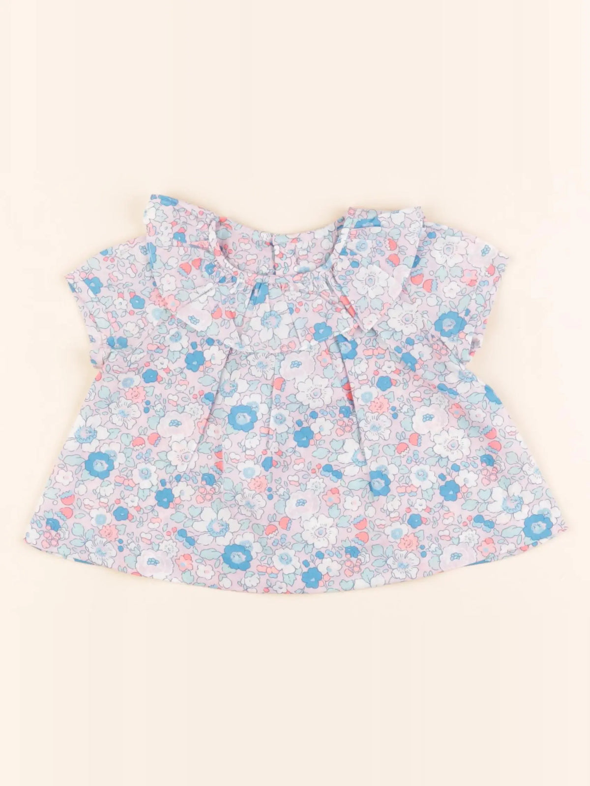 Jacadi - blouse liberty multicolore - 6 mois