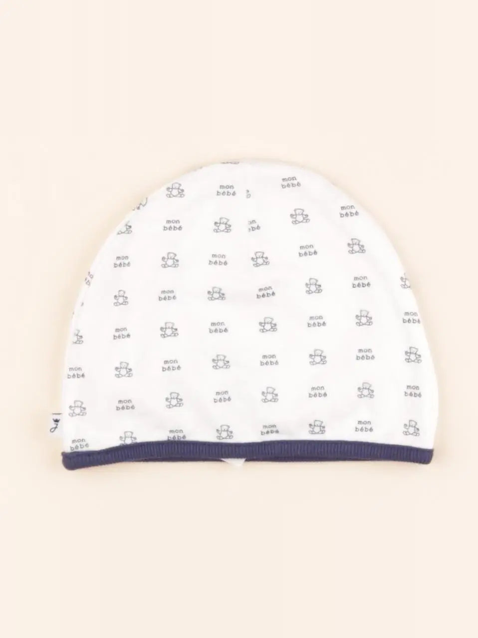 Jacadi - bonnet de naissance blanc - 1/2 mois