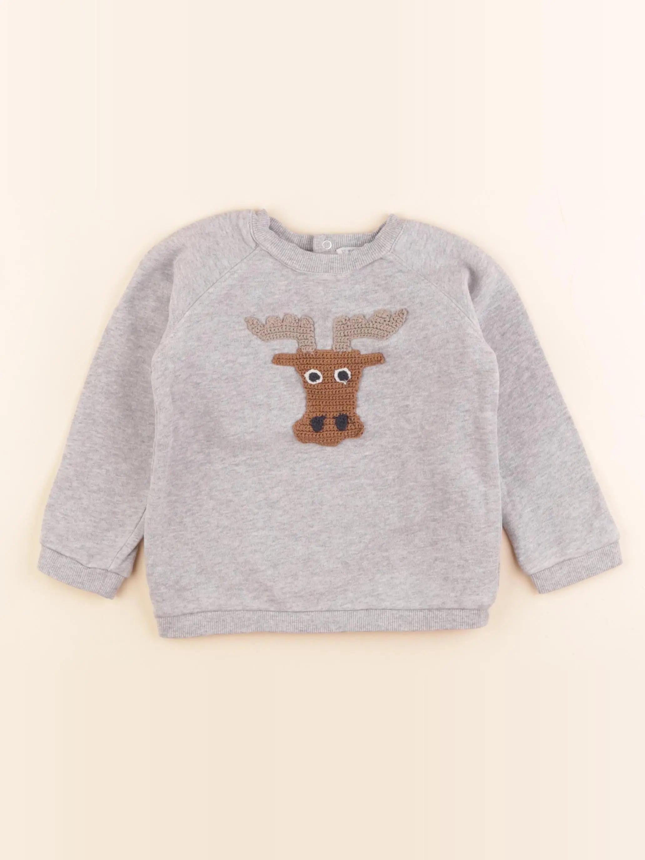 Boutchou - sweat gris - 36 mois