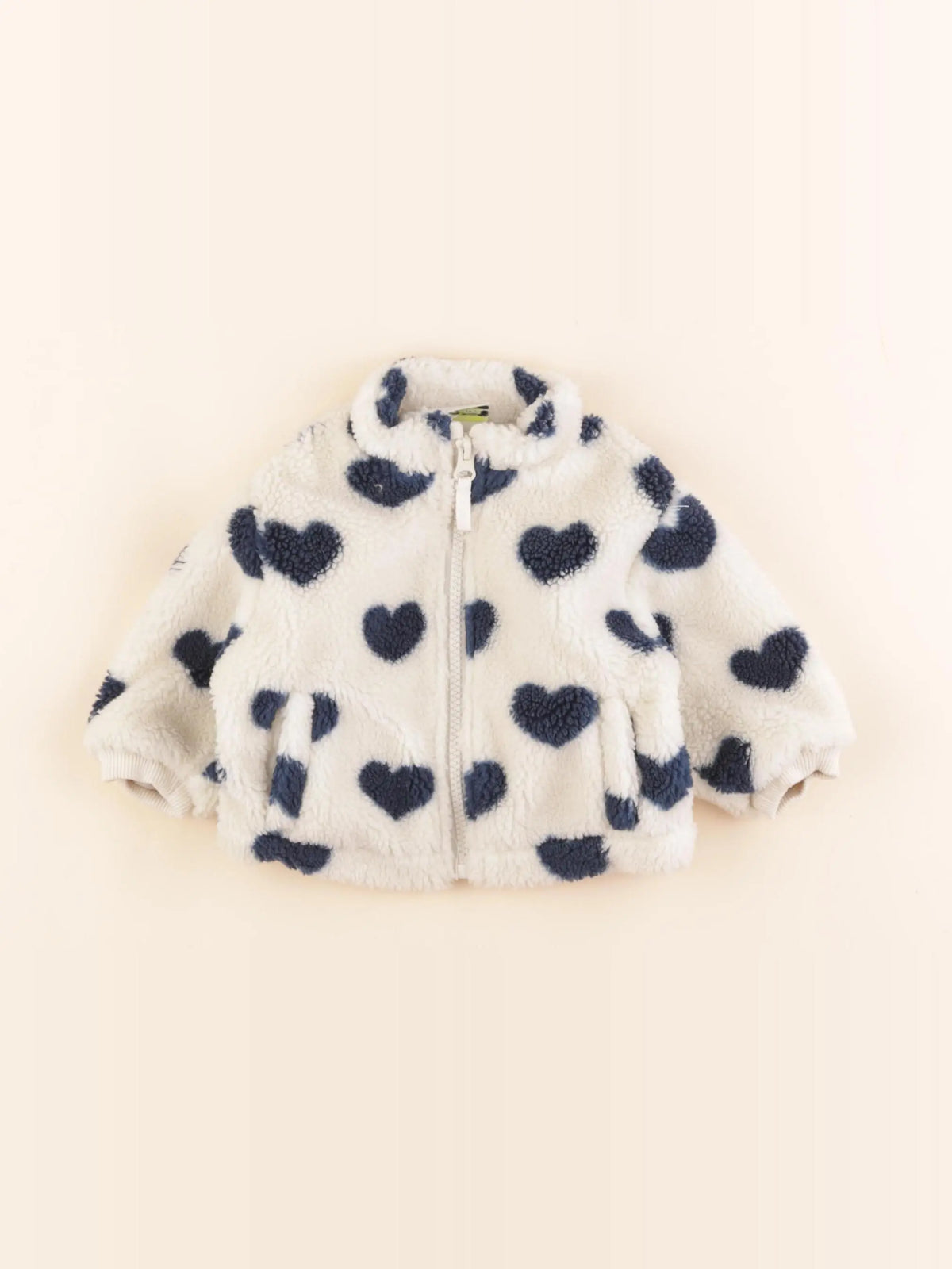 Tape à l'oeil - veste blanc, bleu - 3 mois