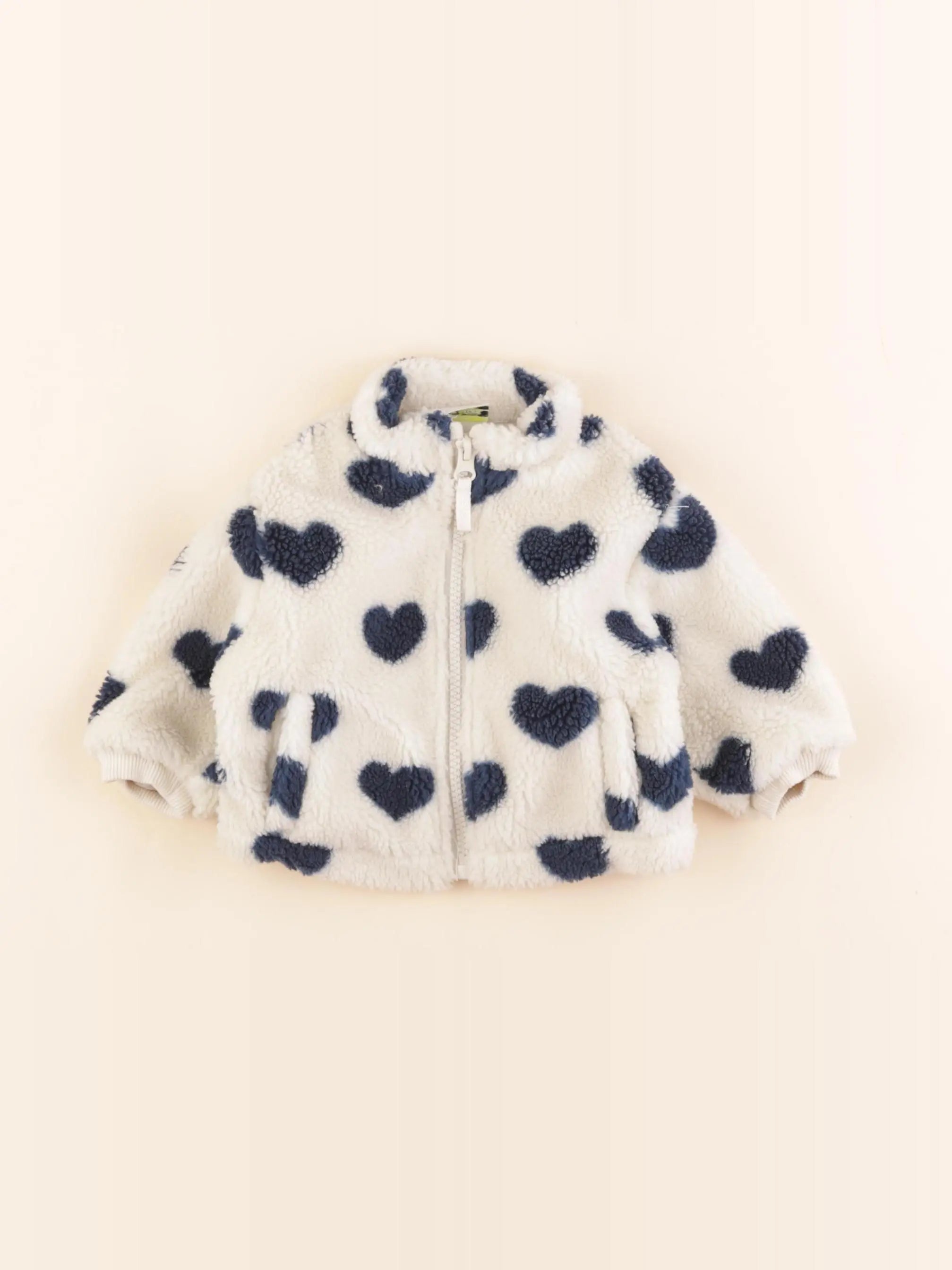 Tape à l'oeil - veste blanc, bleu - 3 mois