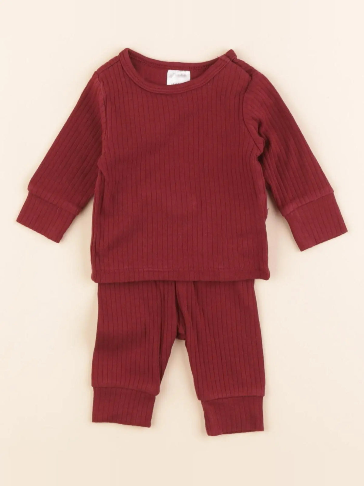H&M - ensemble rouge - 0/1 mois