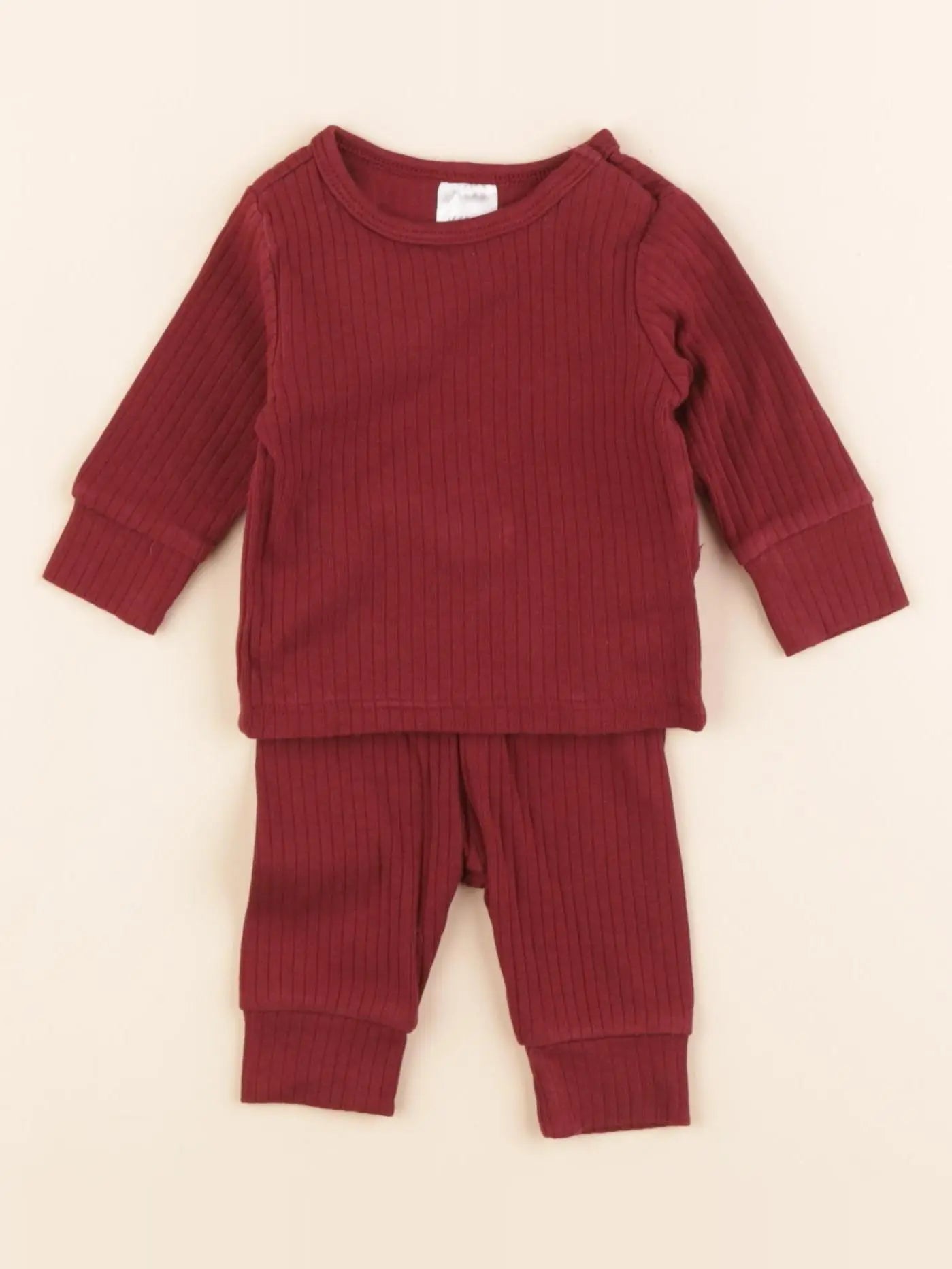H&M - ensemble rouge - 0/1 mois